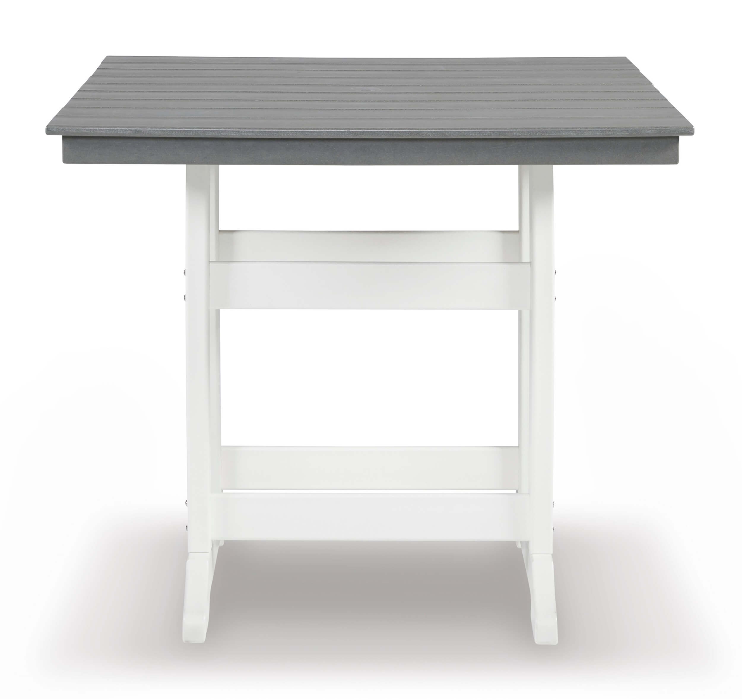 Transville Outdoor High-Density Polyethylene Counter Height Square Dining Table