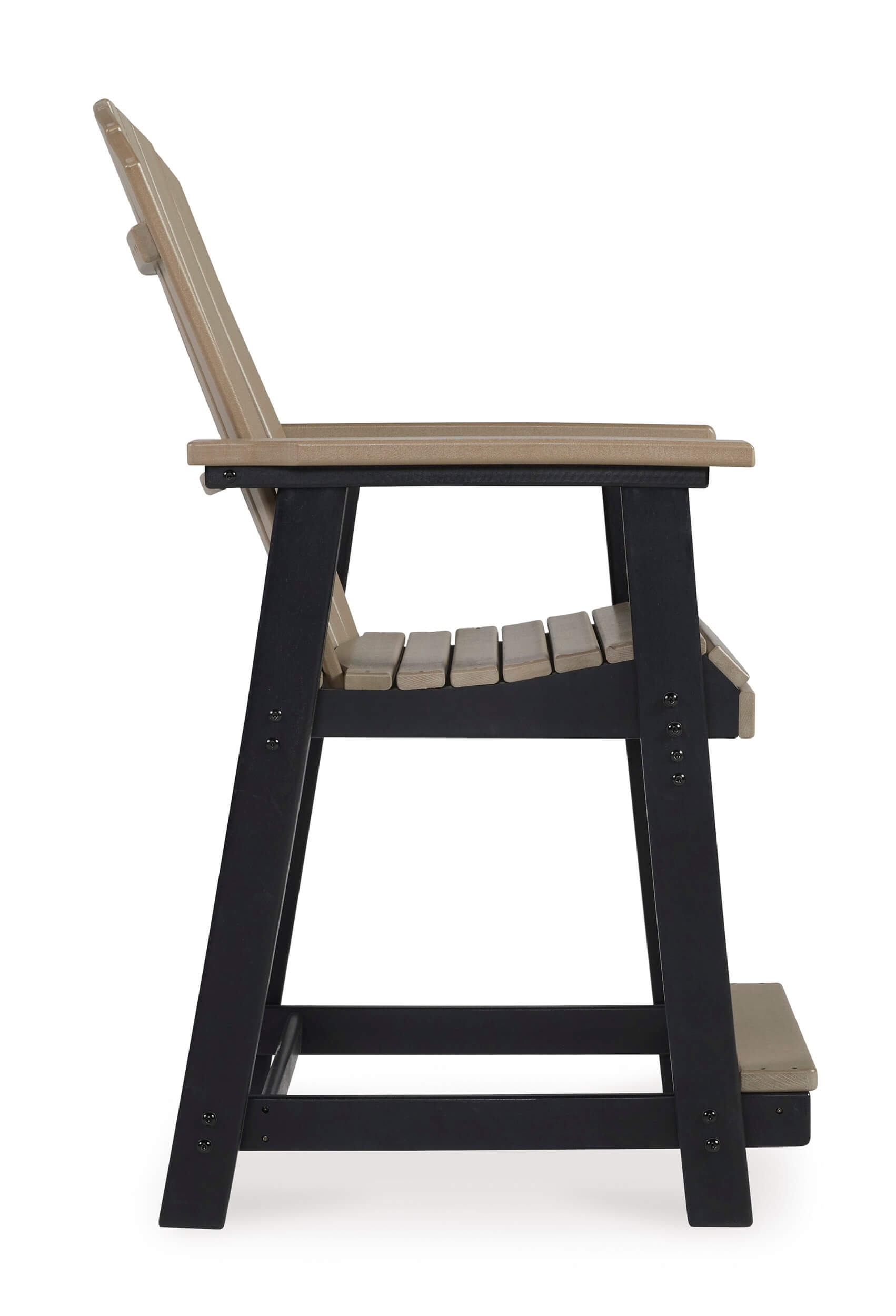 Fairen Trail Outdoor High-Density Polyethylene Counter Height Barstool, Set of 2