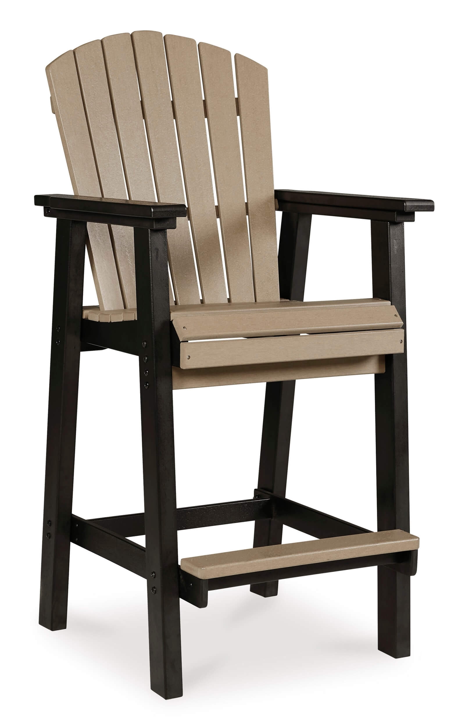 Fairen Trail Outdoor High-Density Polyethylene Tall Barstool, Set of 2