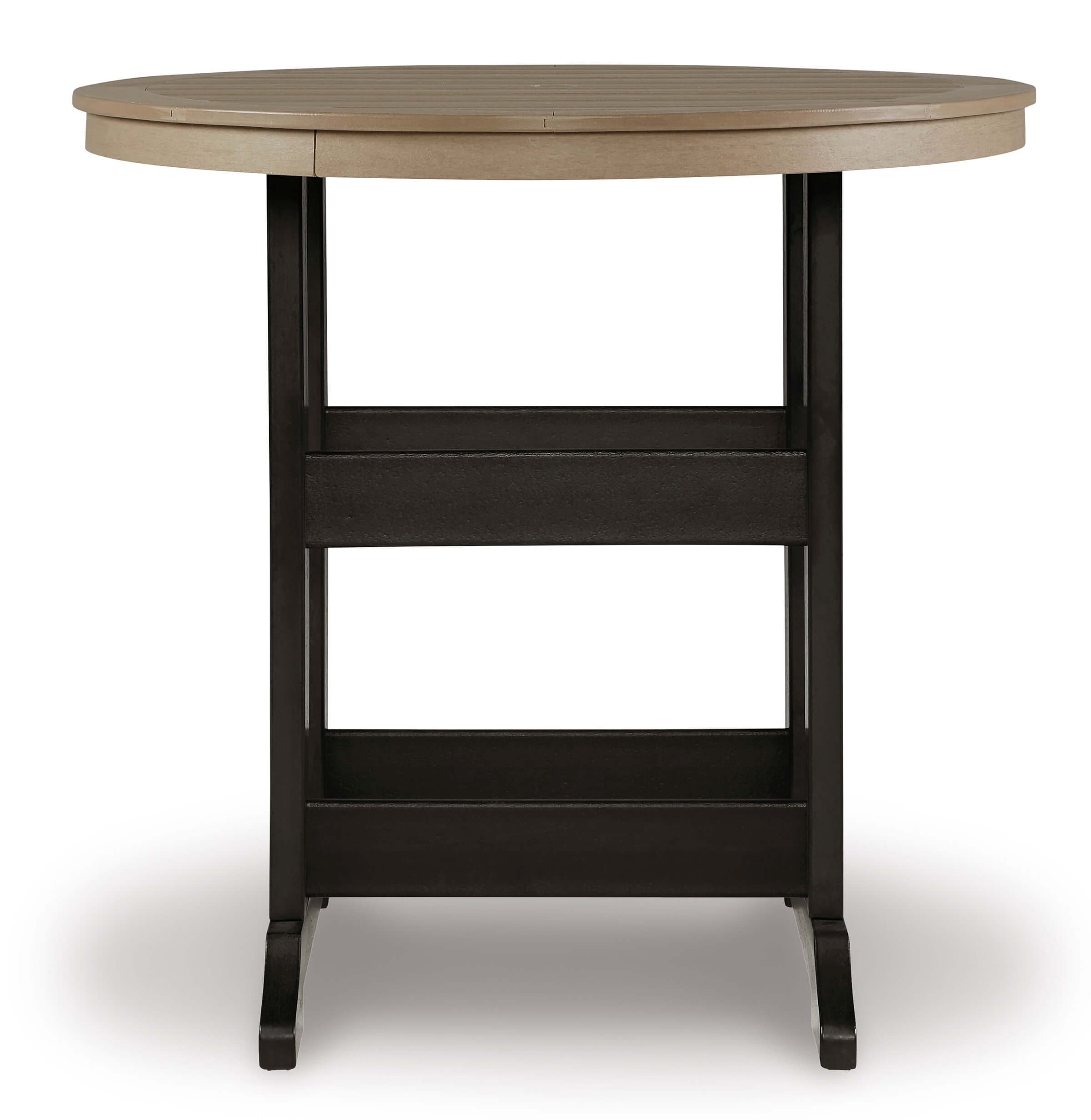 Fairen Trail Outdoor High-Density Polyethylene Round Bar Table