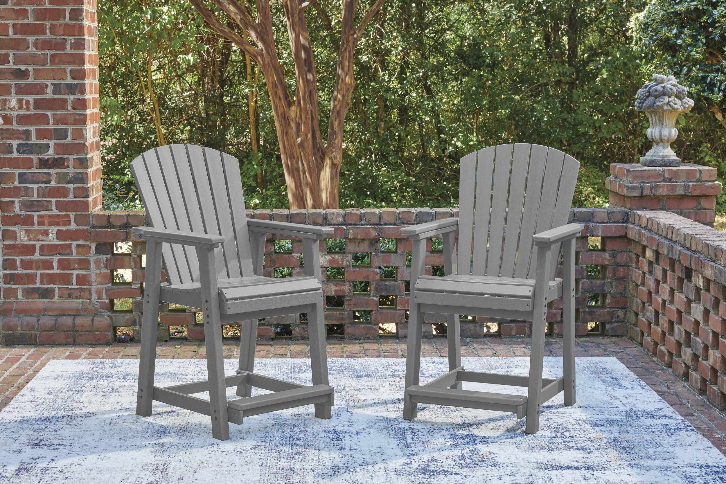 Sanctuary Beach Polyethylene Barstool
