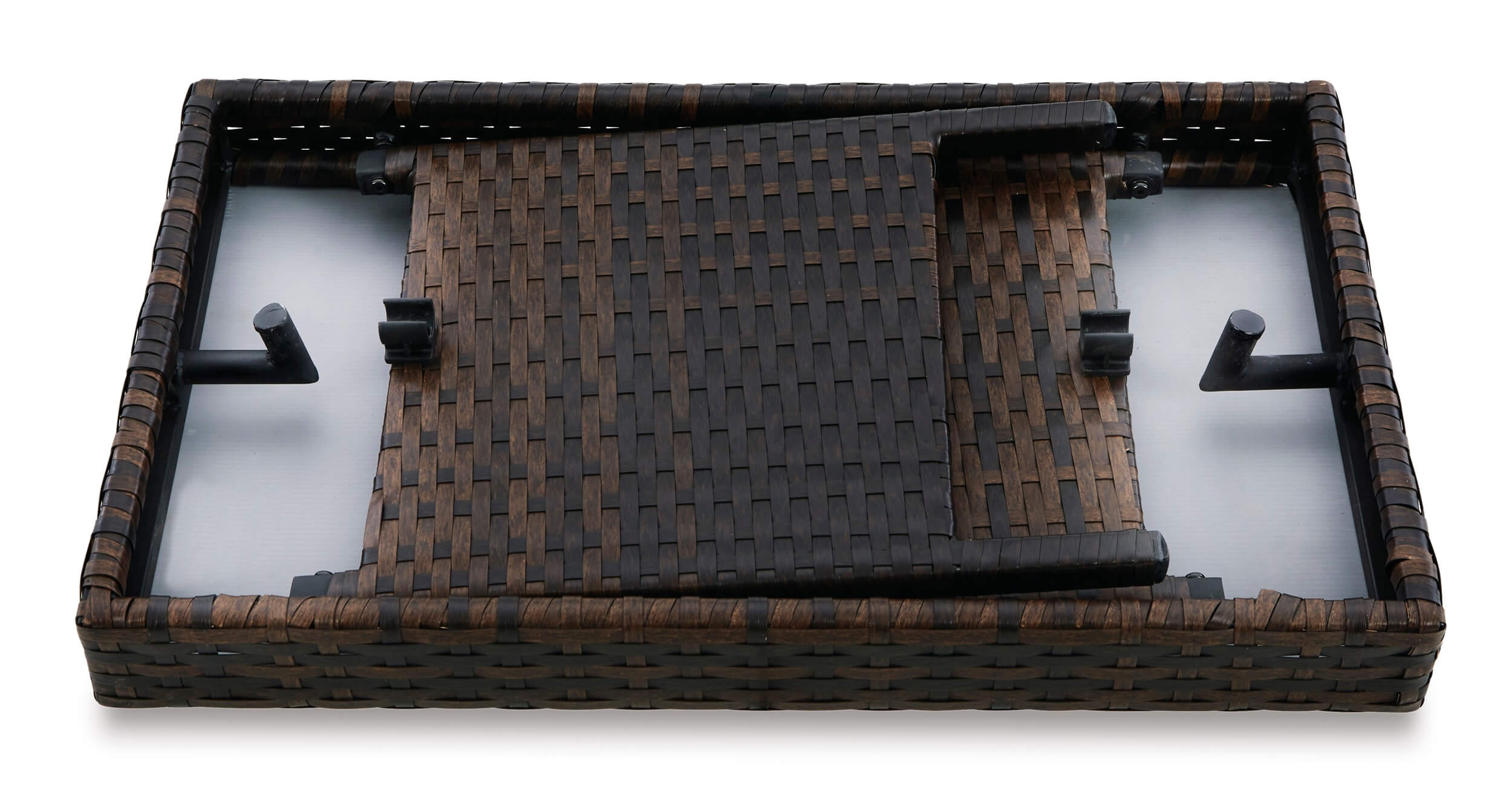 Kantana Outdoor Resin Wicker Rectangular End Table
