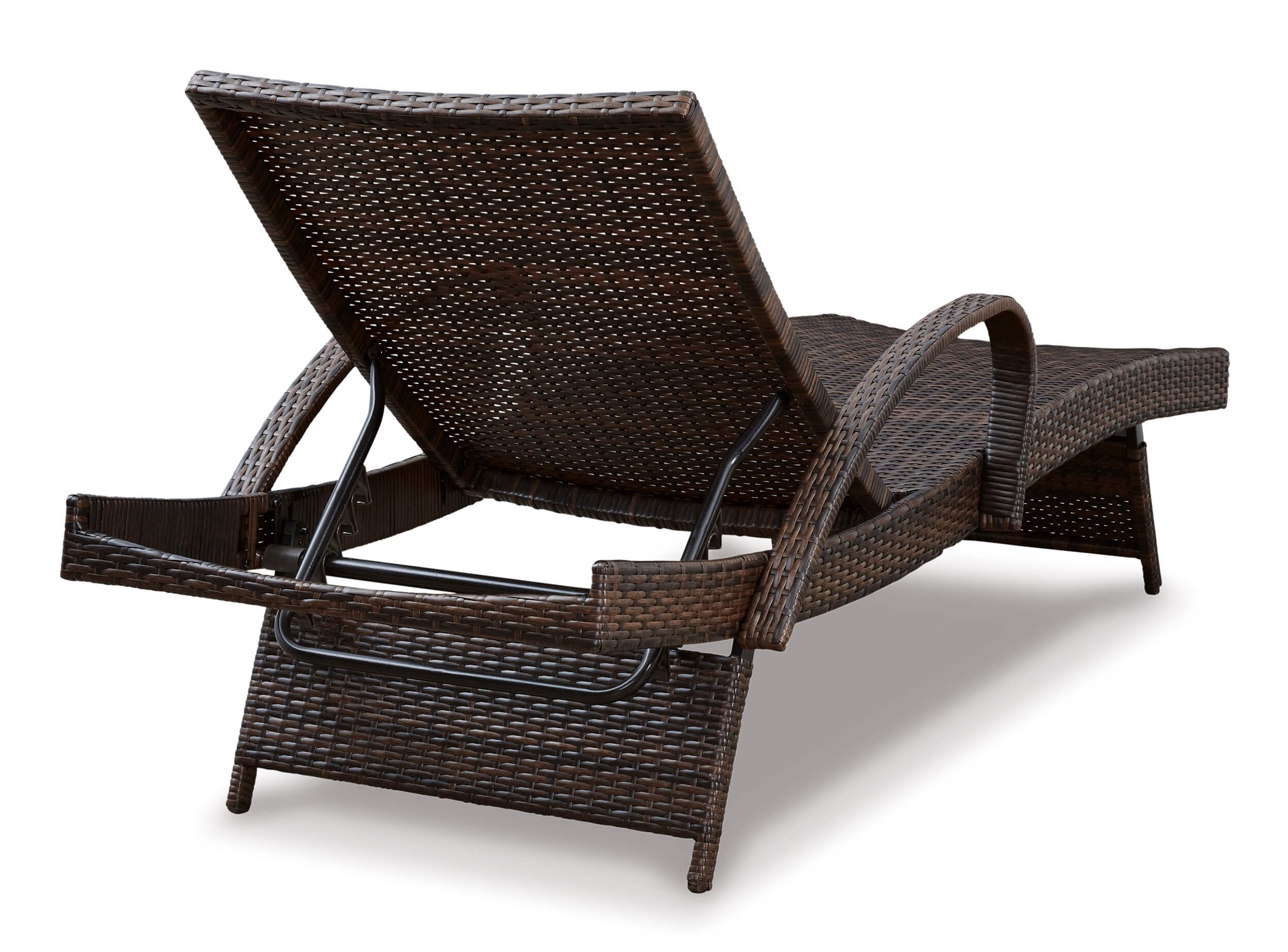 Kantana Outdoor Resin Wicker Chaise Lounge, Set of 2
