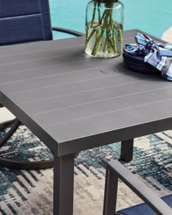 Rocky Creek Aluminum Square Dining Table