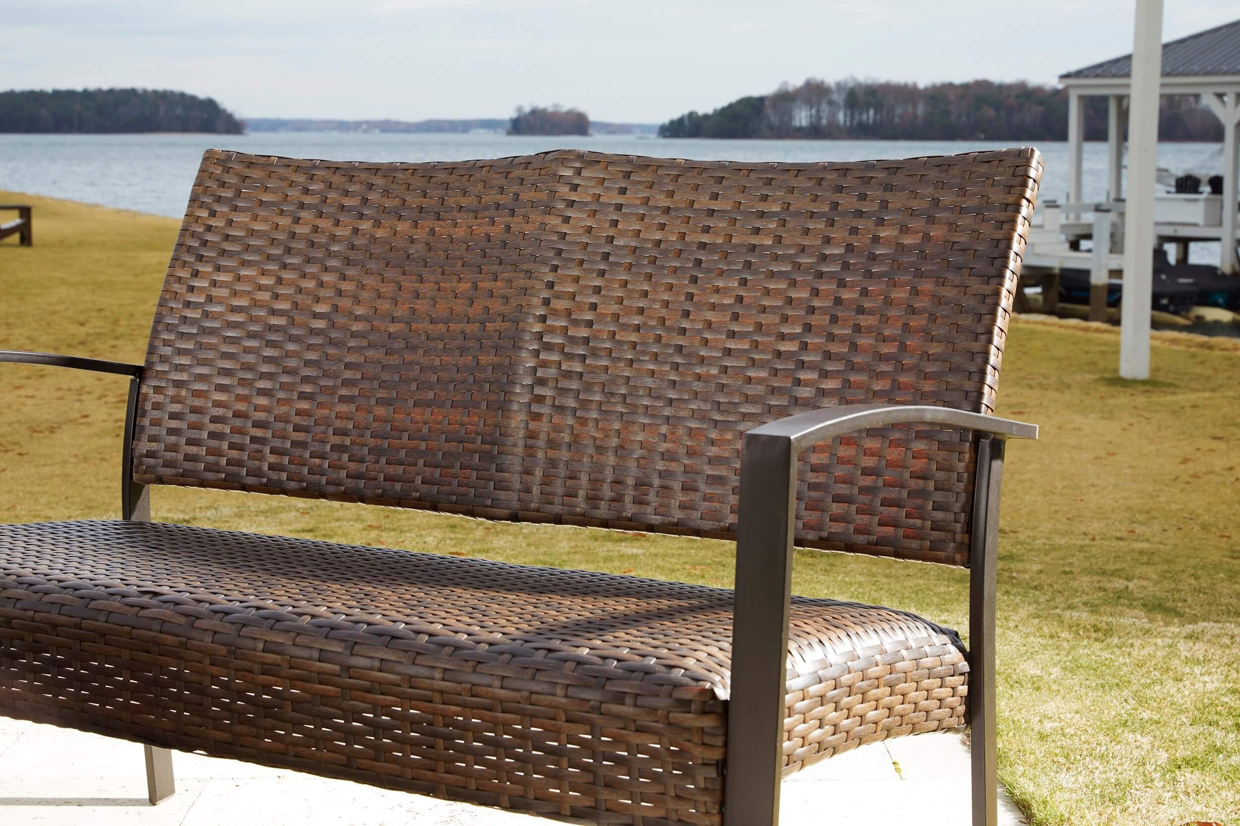 Zariyah 4-Piece Outdoor Resin Wicker Seating Set