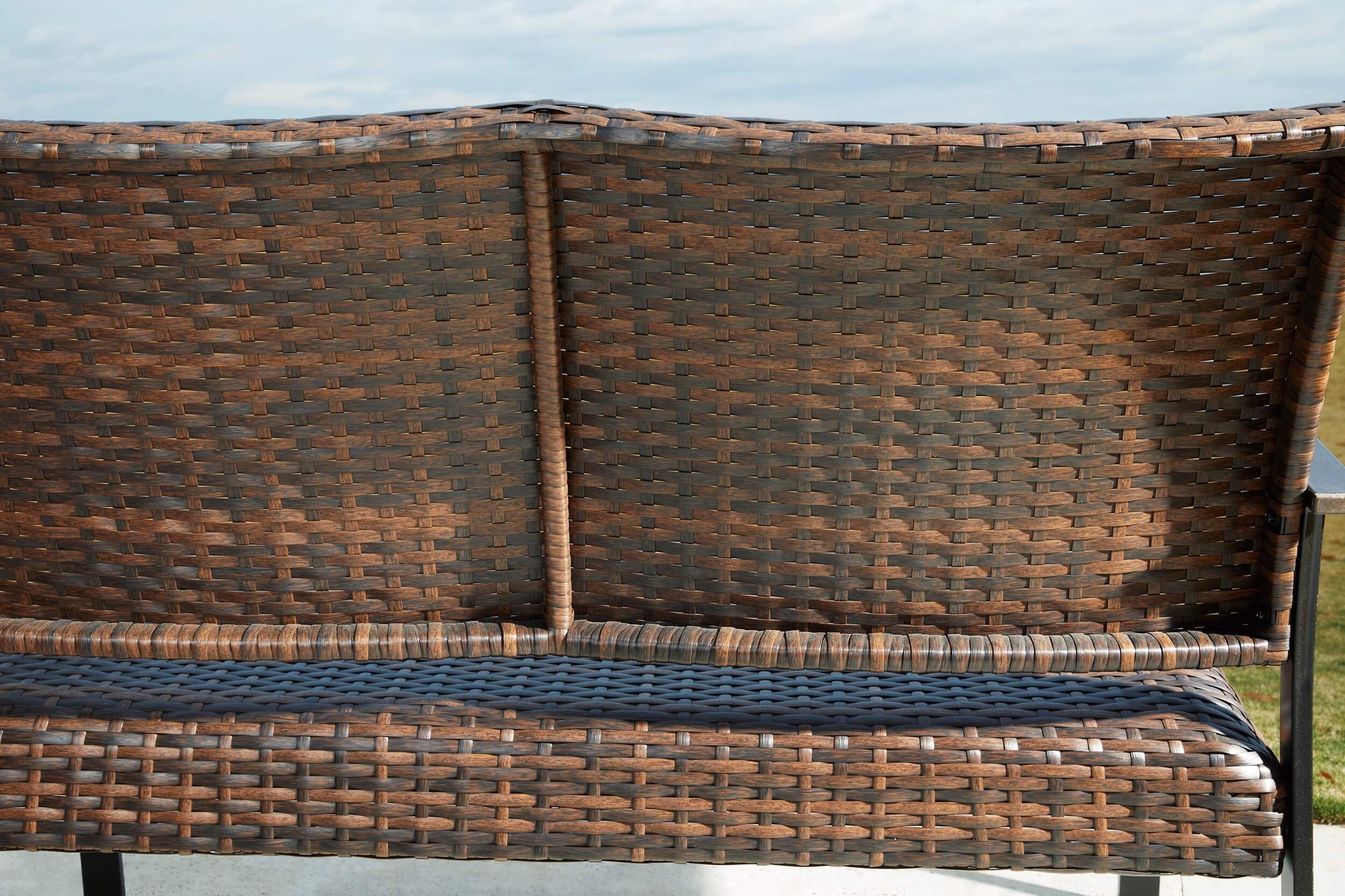 Zariyah 4-Piece Outdoor Resin Wicker Seating Set