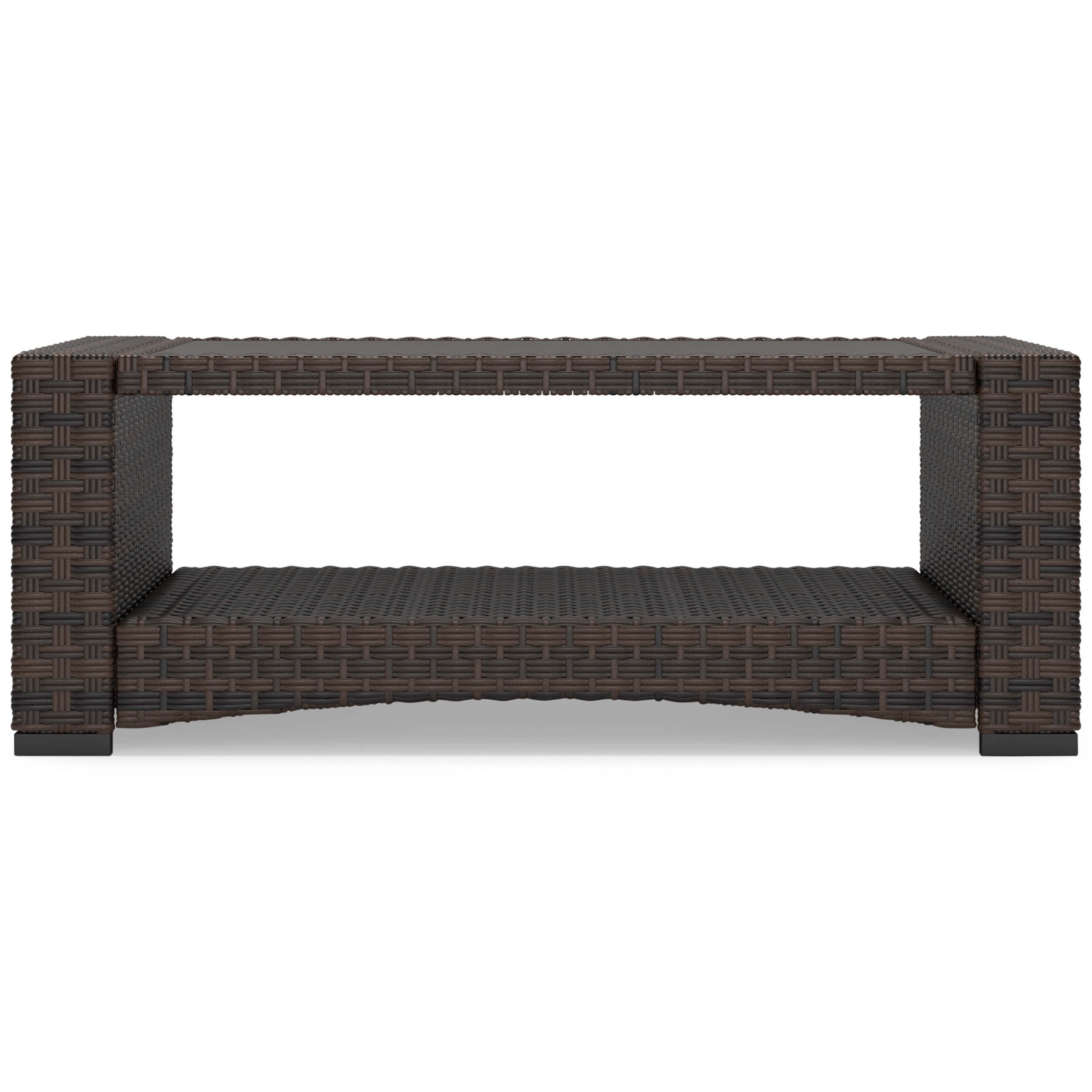 Windglow Outdoor Nuvella Fabric/Resin Wicker Patio Set