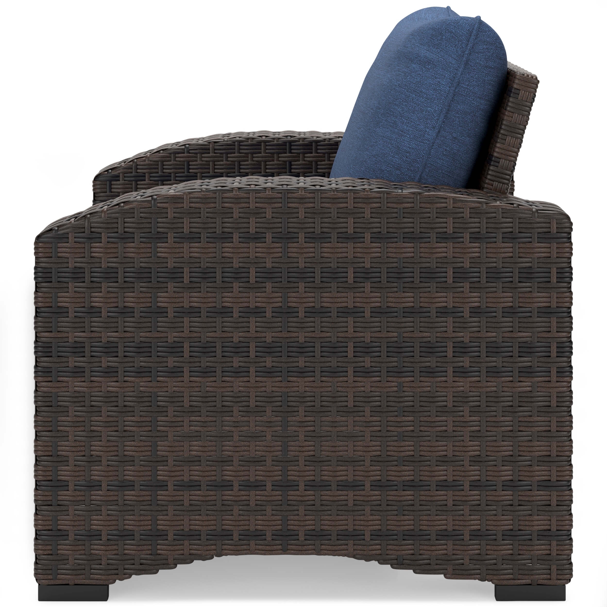 Windglow Outdoor Nuvella Fabric/Resin Wicker Patio Set