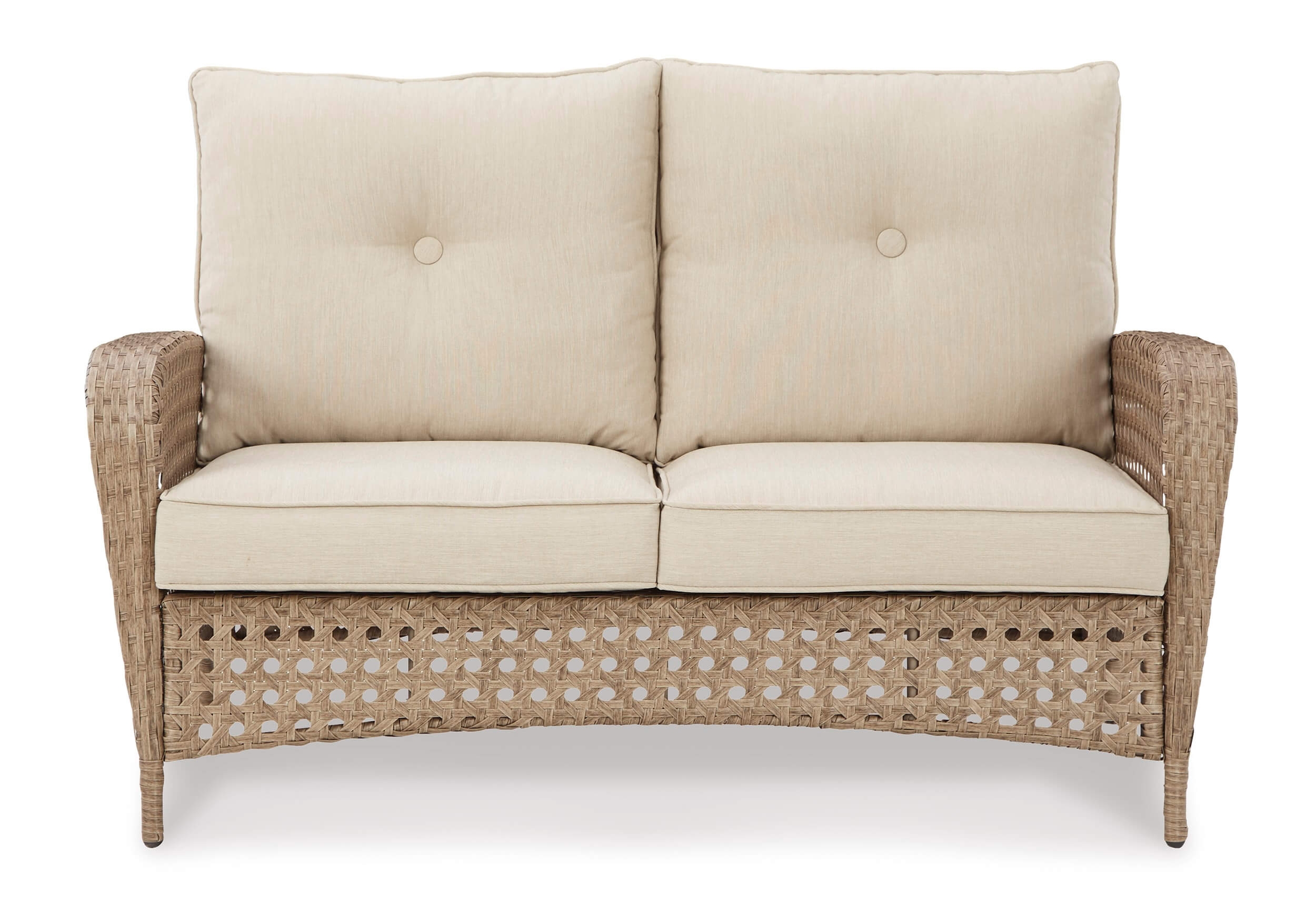Braylee Outdoor Nuvella Fabric/Resin Wicker Patio Set