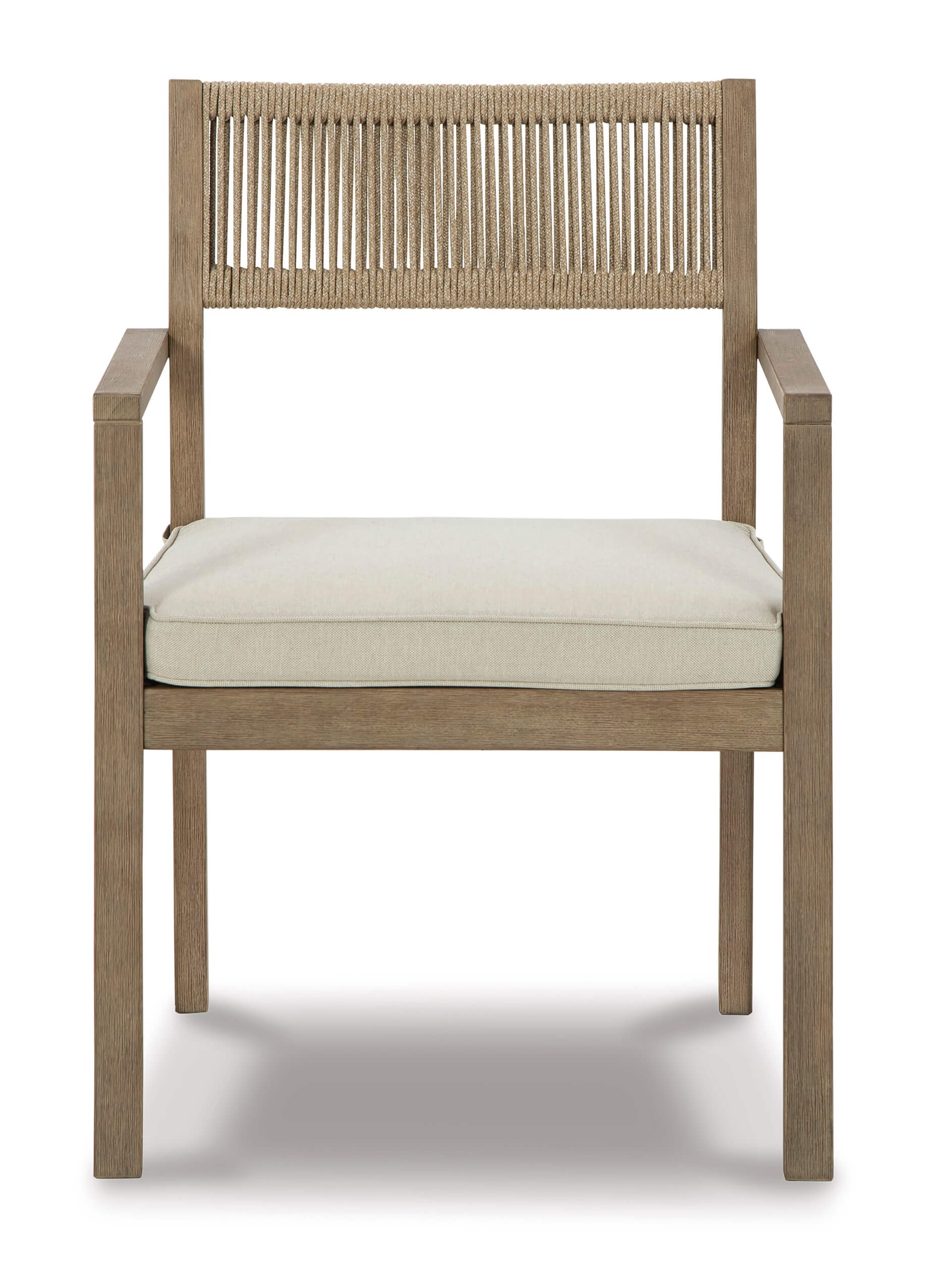 Aria Plains Outdoor Eucalyptus Wood Patio Dining Set