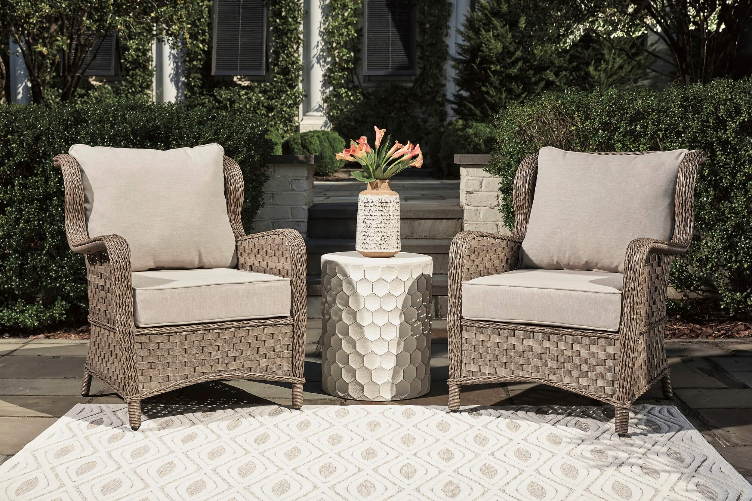 Clear Ridge Outdoor Resin Wicker Patio Set