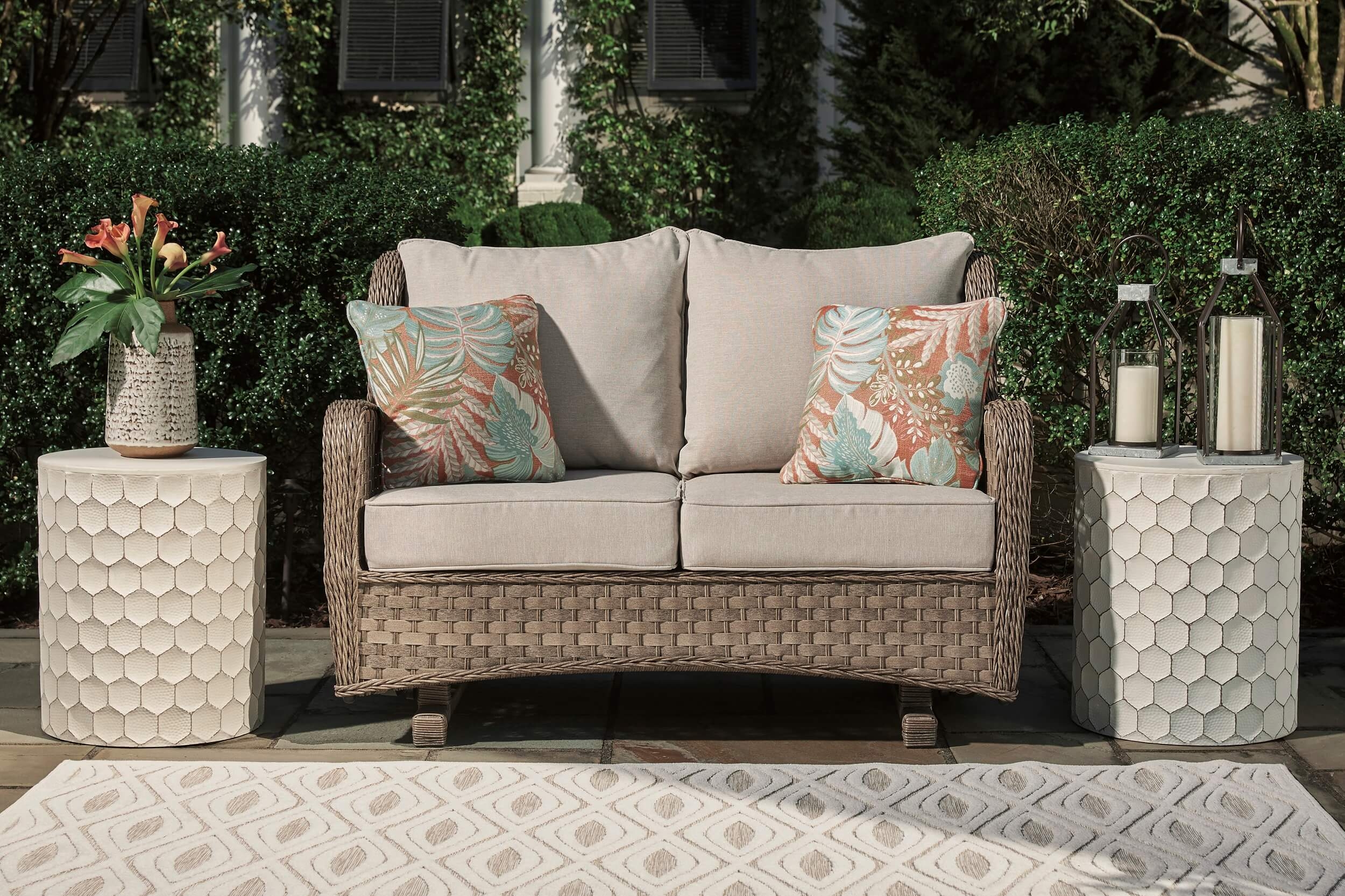 Clear Ridge Outdoor Resin Wicker Patio Set