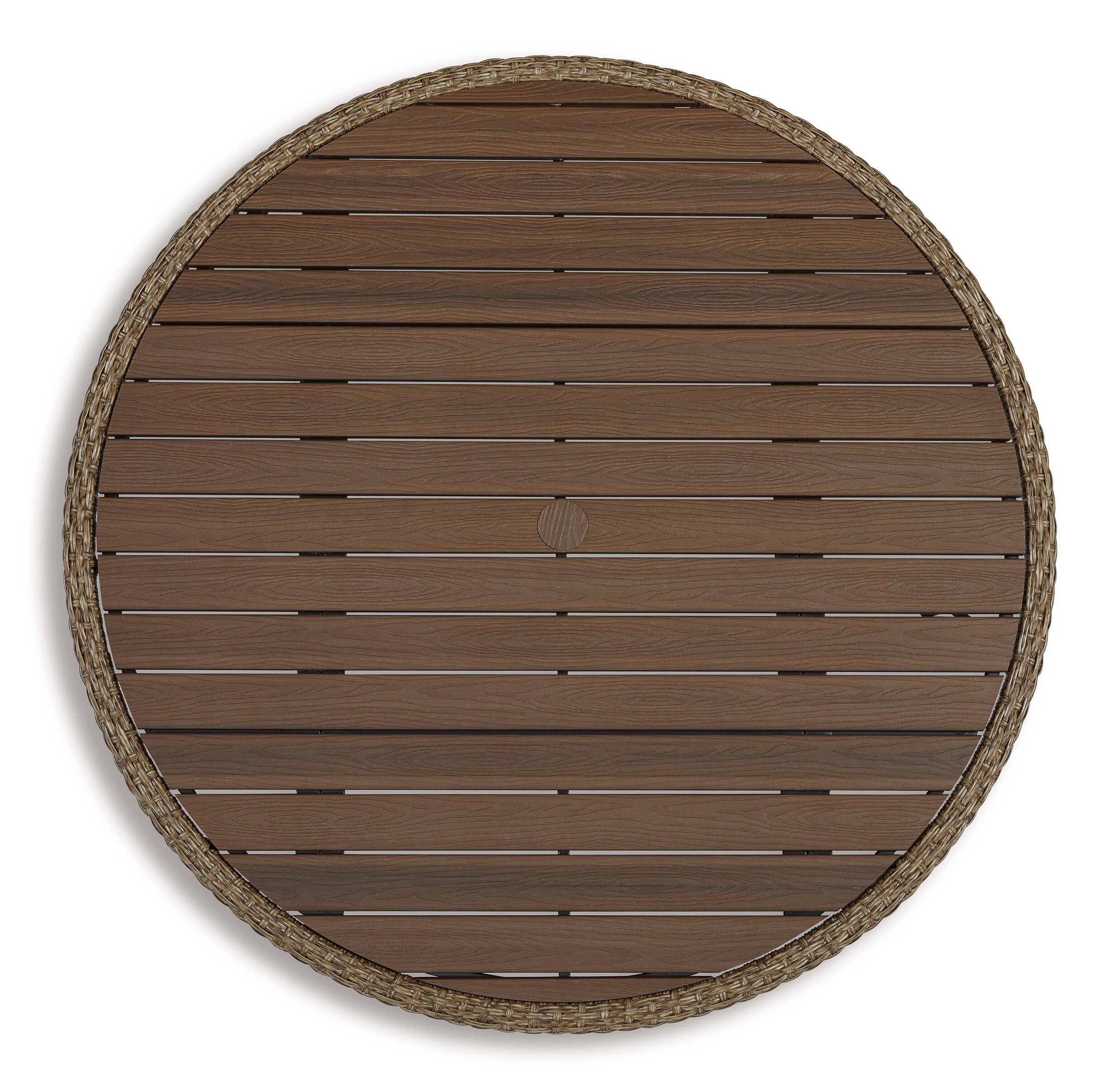 Amaris Outdoor Resin Round Patio Dining Set