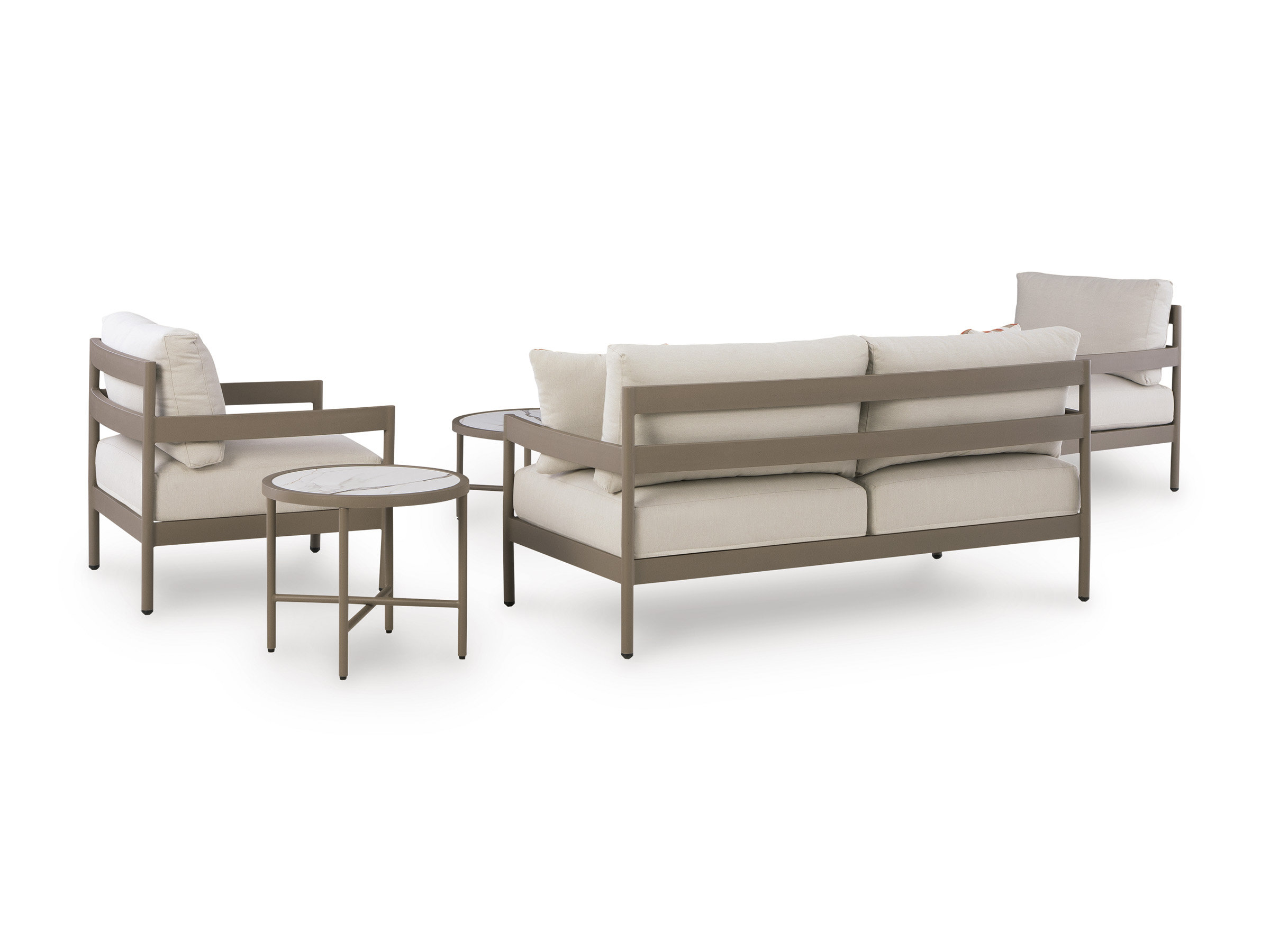 Bluff Trail Polyester/Aluminum 5-Piece Patio Set