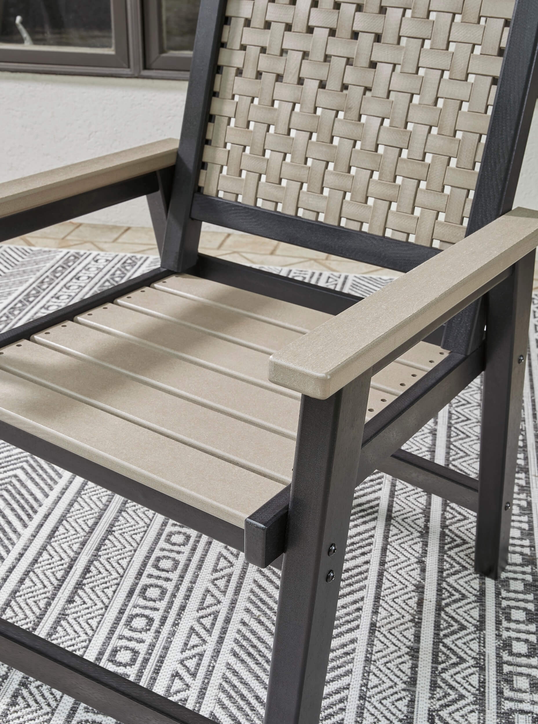 Mount Valley Outdoor High-Density Polyethylene Patio Dining Set