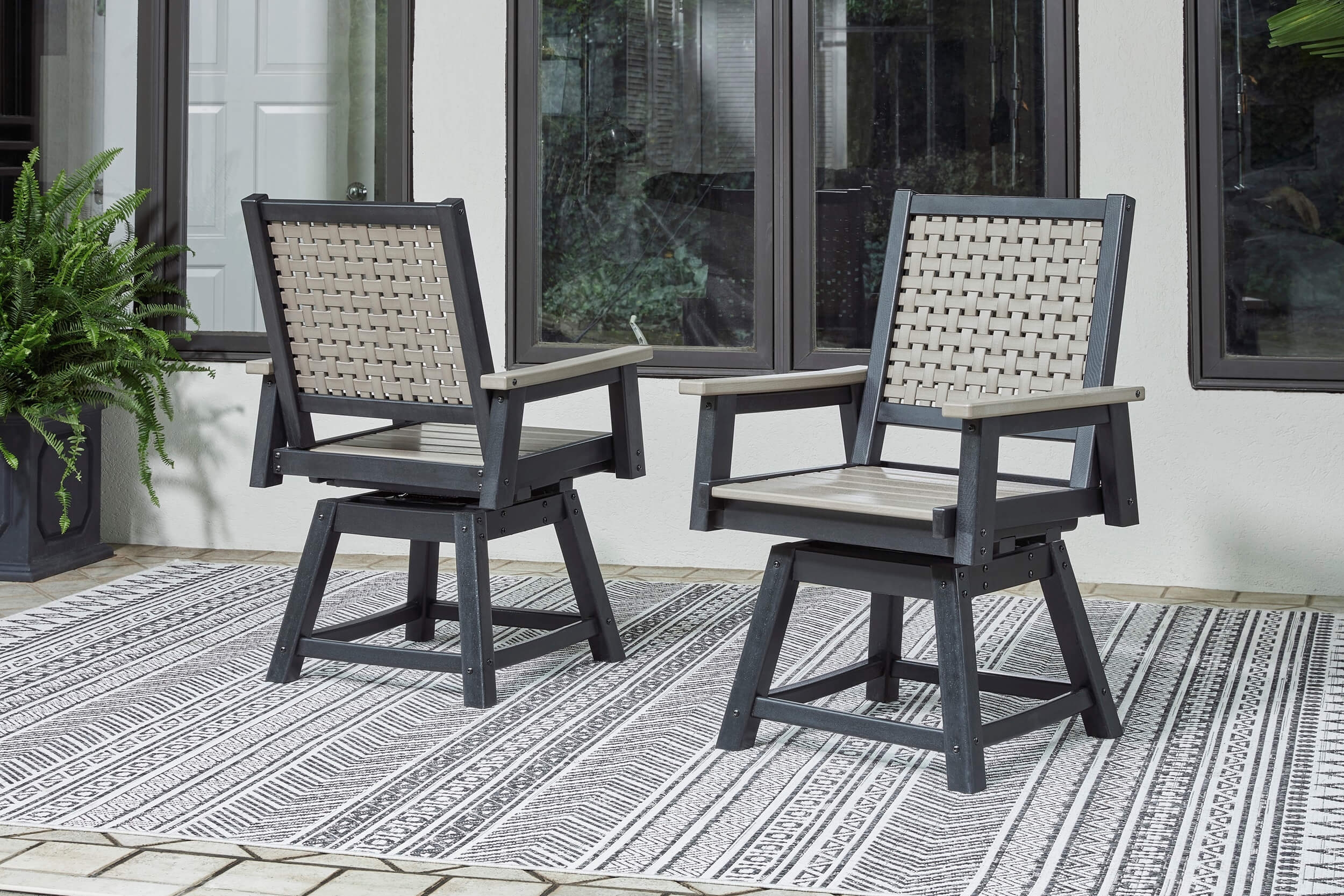 Mount Valley Outdoor High-Density Polyethylene Patio Dining Set