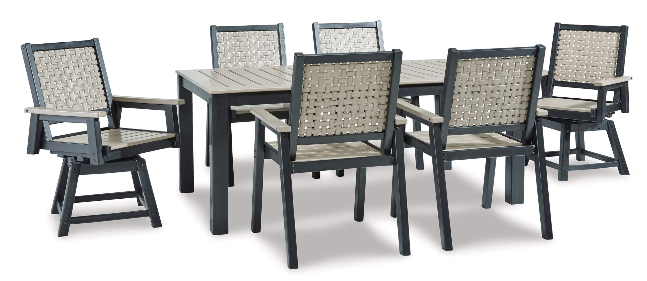 Mount Valley Outdoor High-Density Polyethylene Patio Dining Set