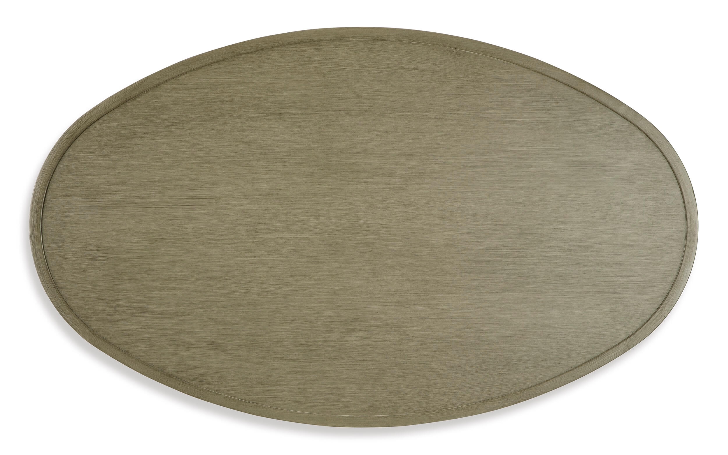 Swiss Valley Outdoor Oval Wood Look Coffee Table
