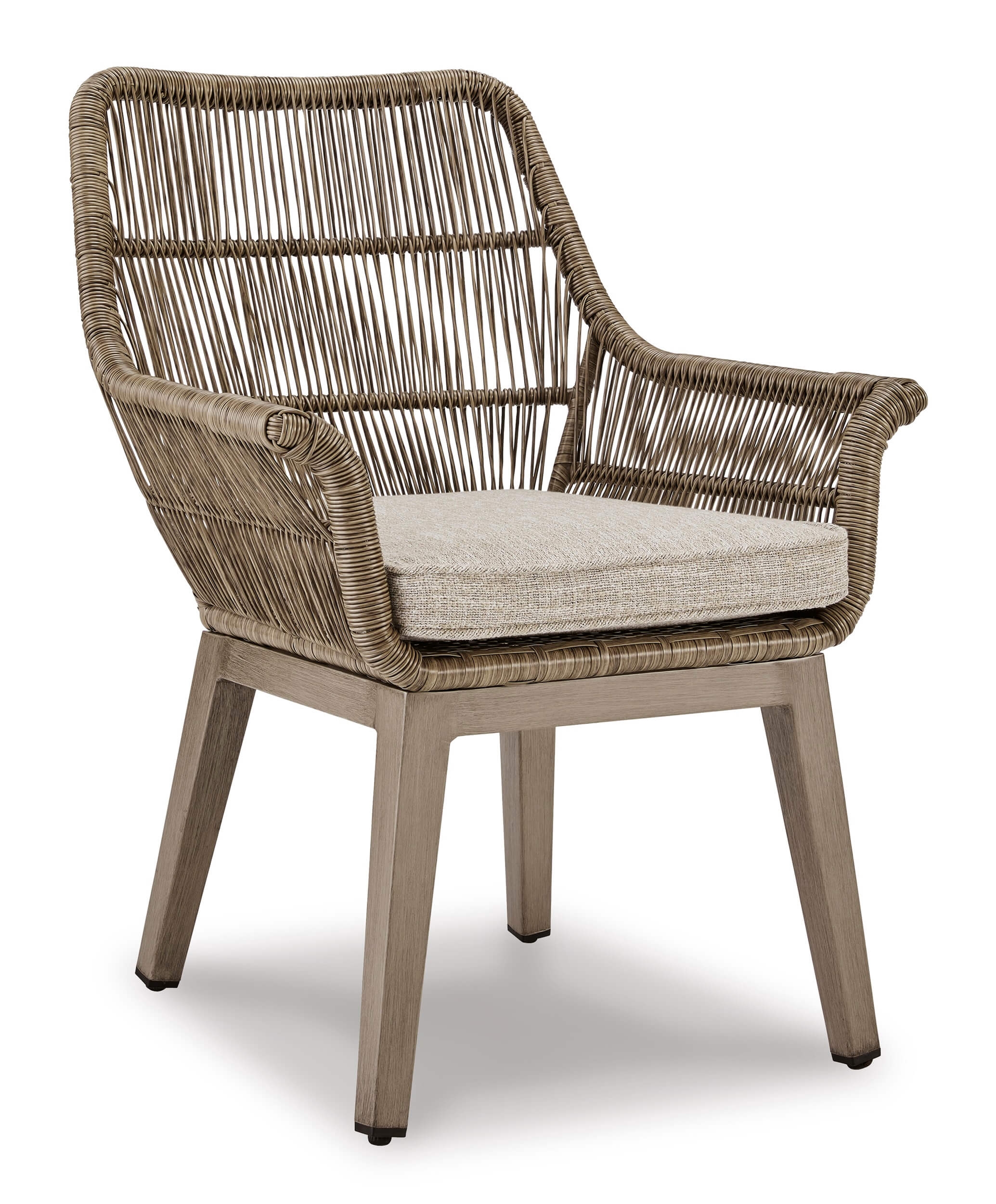 Beach Front Outdoor Aluminum Patio Dining Set, Composition 2