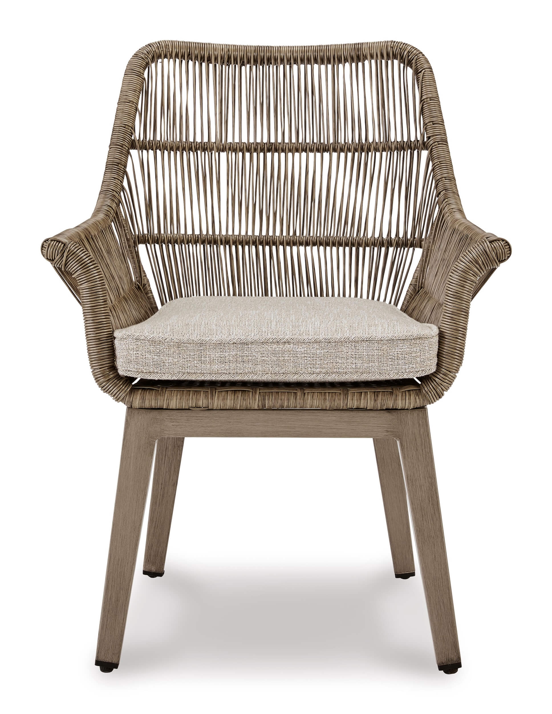 Beach Front Outdoor Aluminum Patio Dining Set, Composition 2