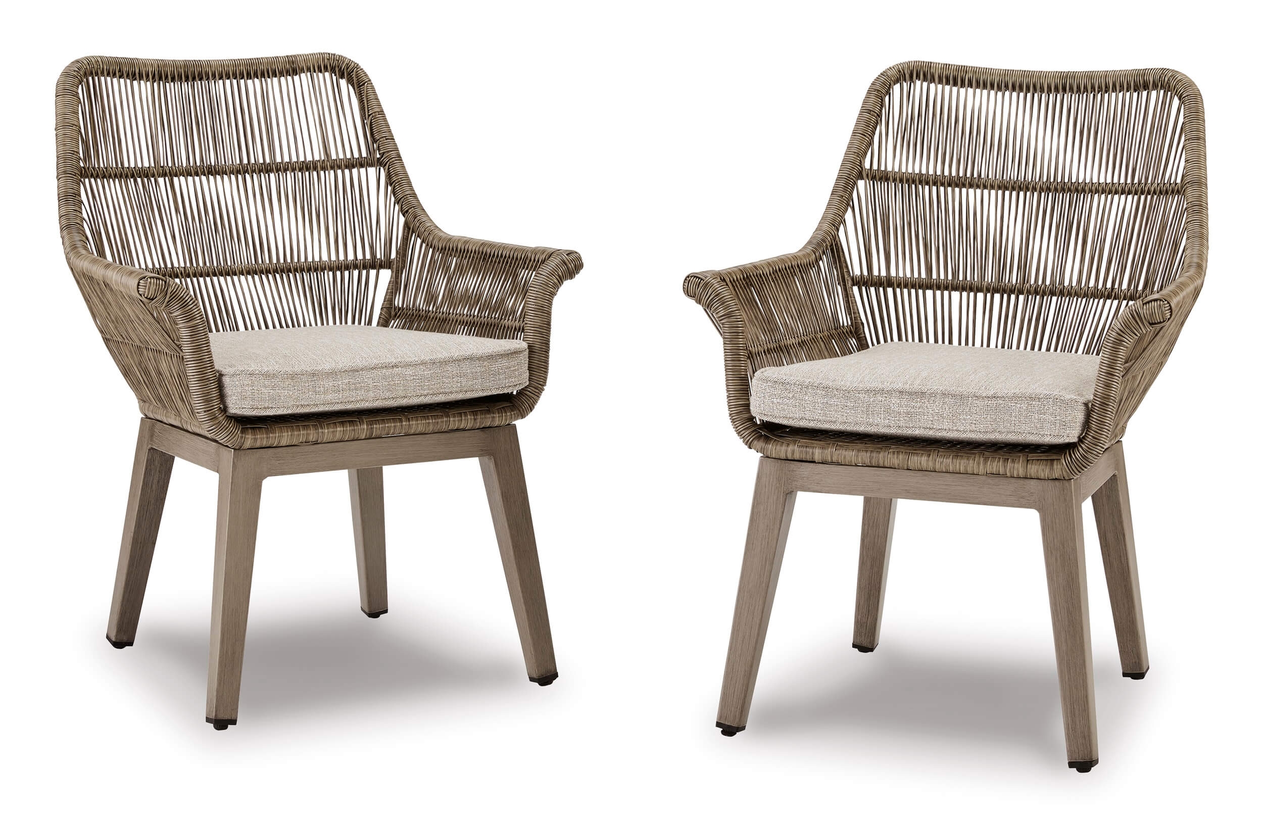 Beach Front Outdoor Aluminum Patio Dining Set, Composition 2