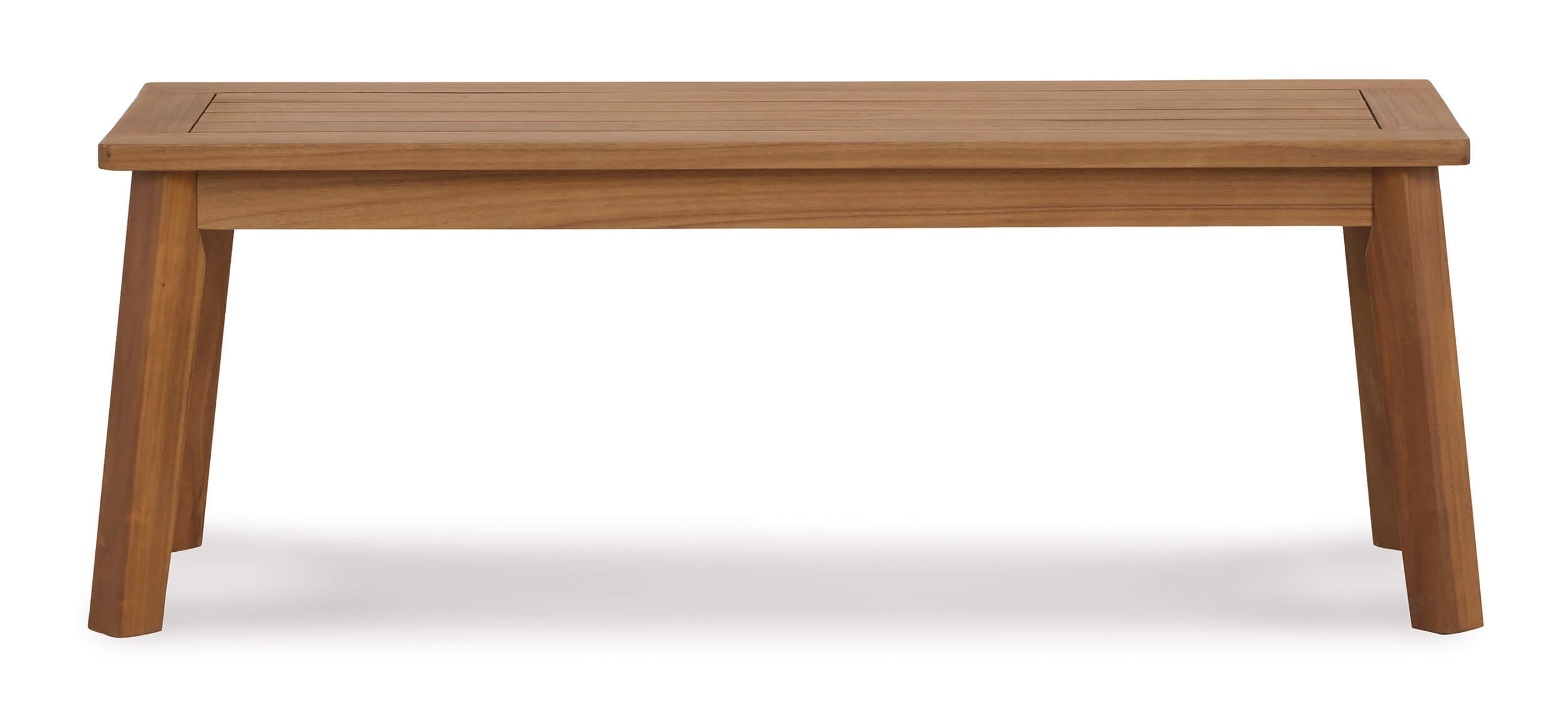 Janiyah Outdoor Acacia Wood Dining Bench