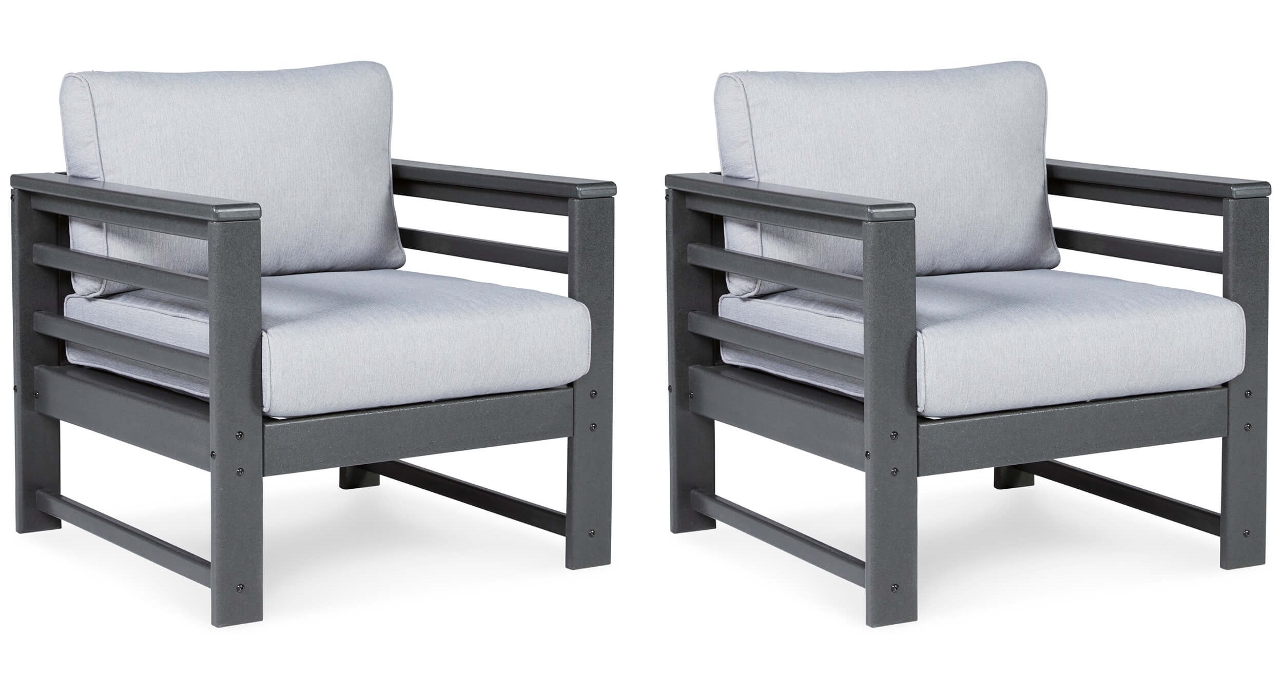 Amora Outdoor Nuvella Fabric/High-Density Polyethylene Set