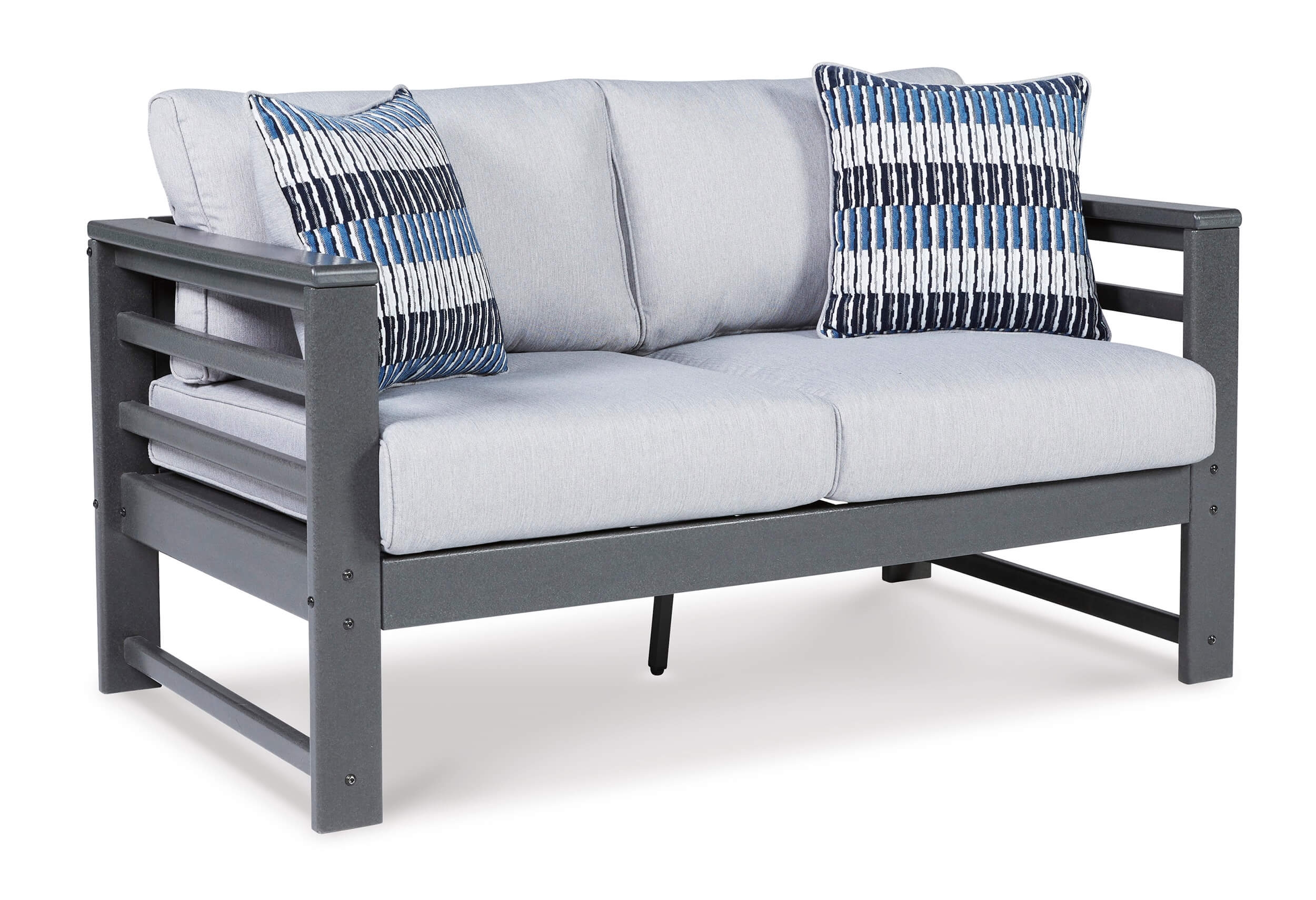 Amora Outdoor Nuvella Fabric/High-Density Polyethylene Set