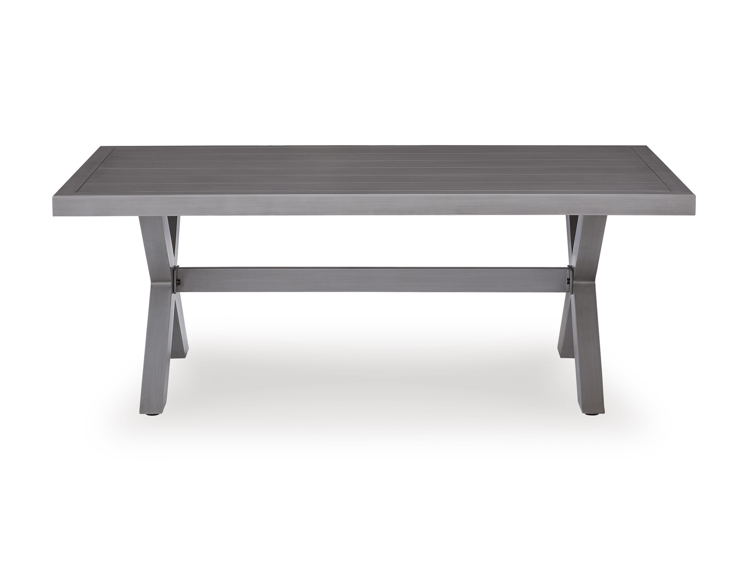 Half Moon Beach Rectangular Aluminum Cocktail Table