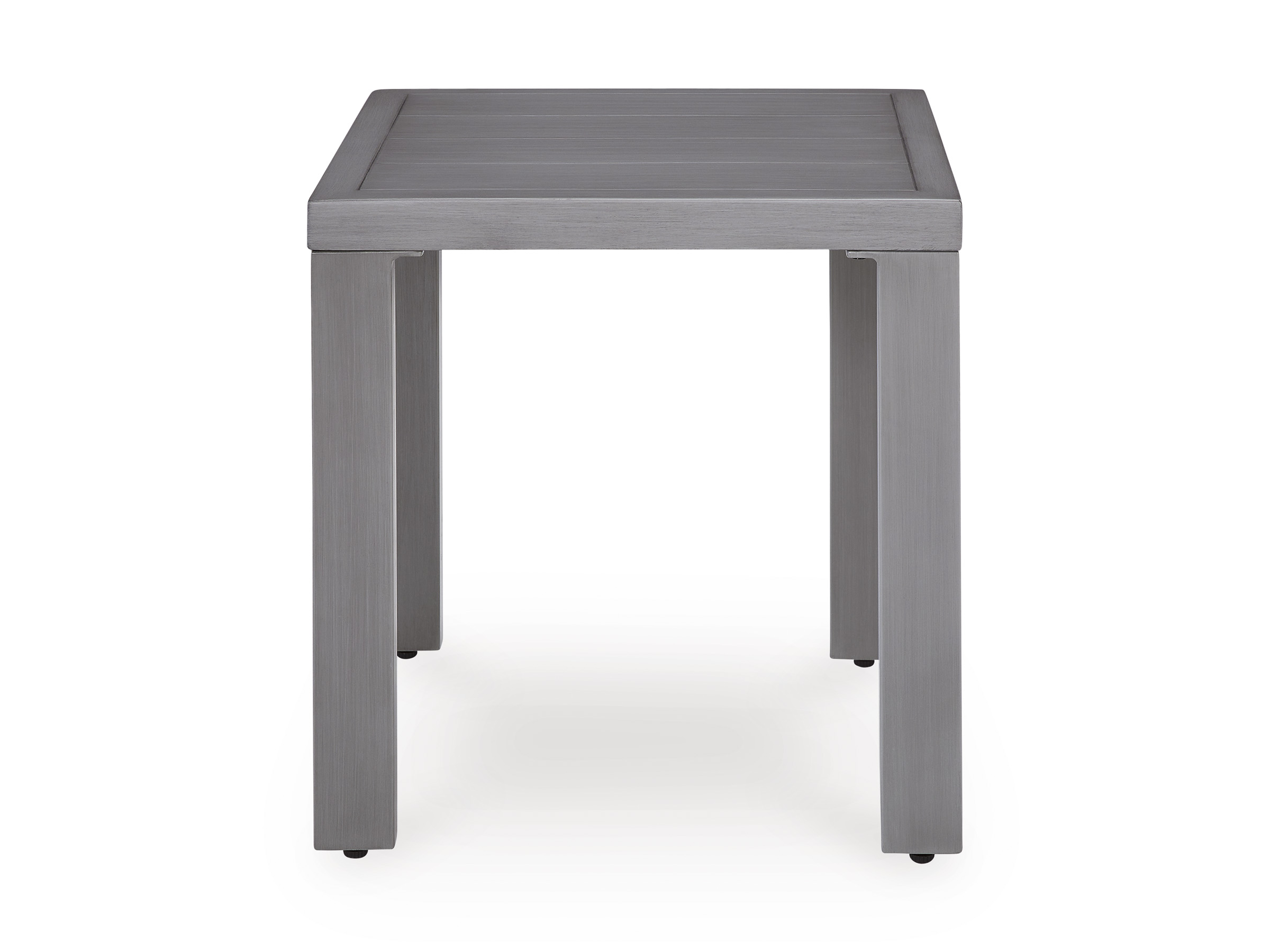 Half Moon Beach Square Aluminum End Table