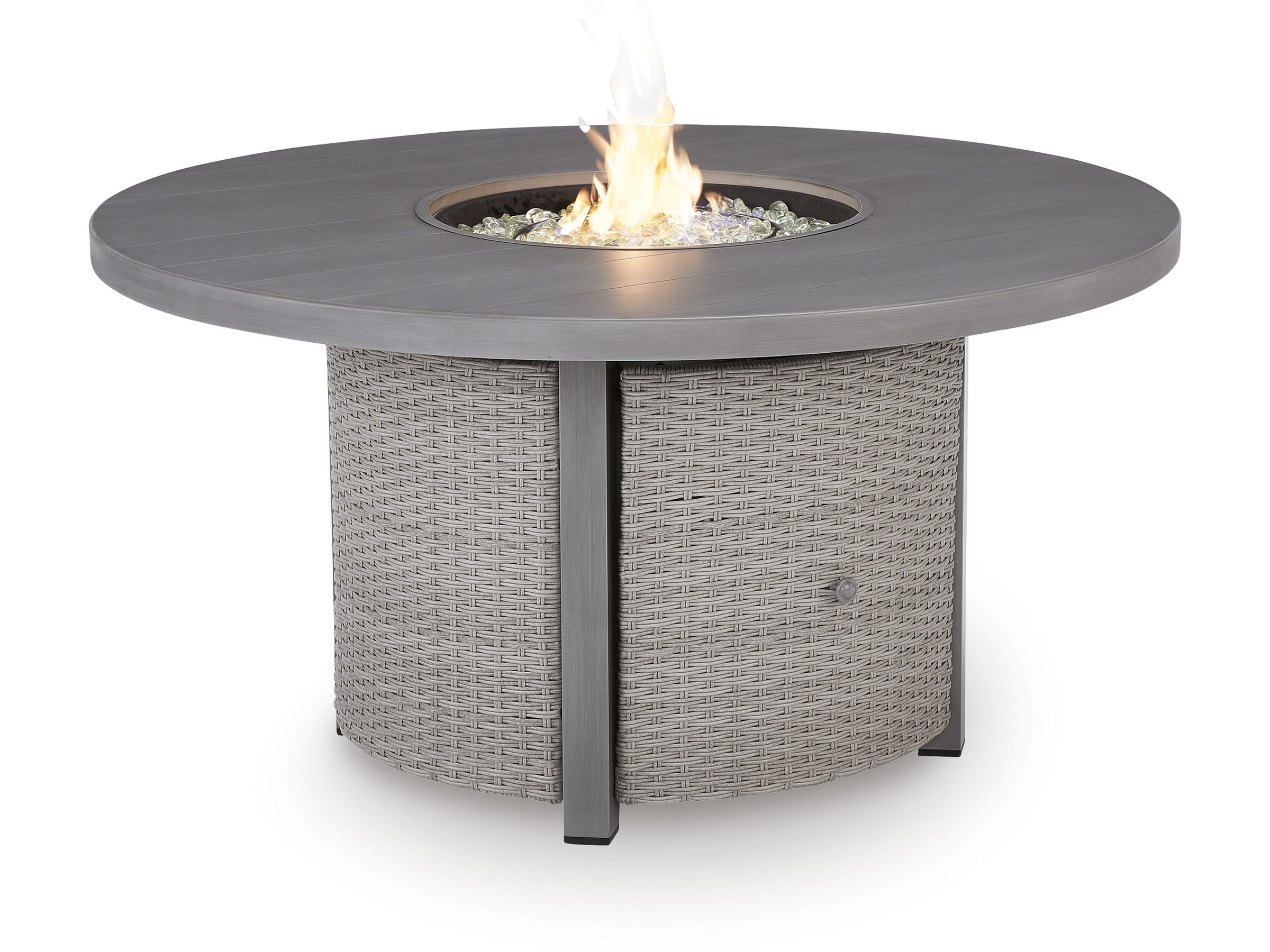 Half Moon Beach Resin Wicker/Aluminum Patio Set