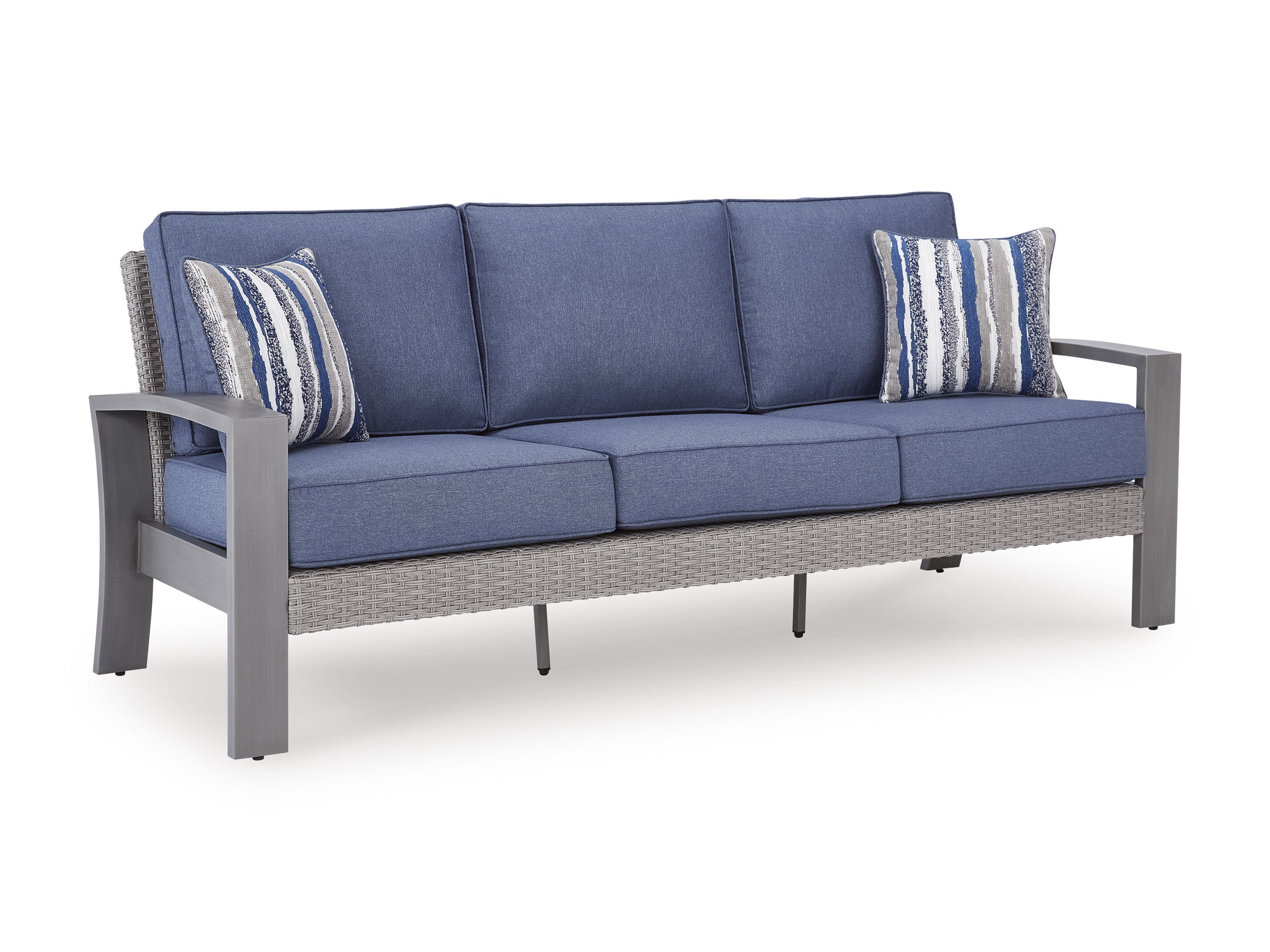 Half Moon Beach Resin Wicker/Aluminum Patio Set