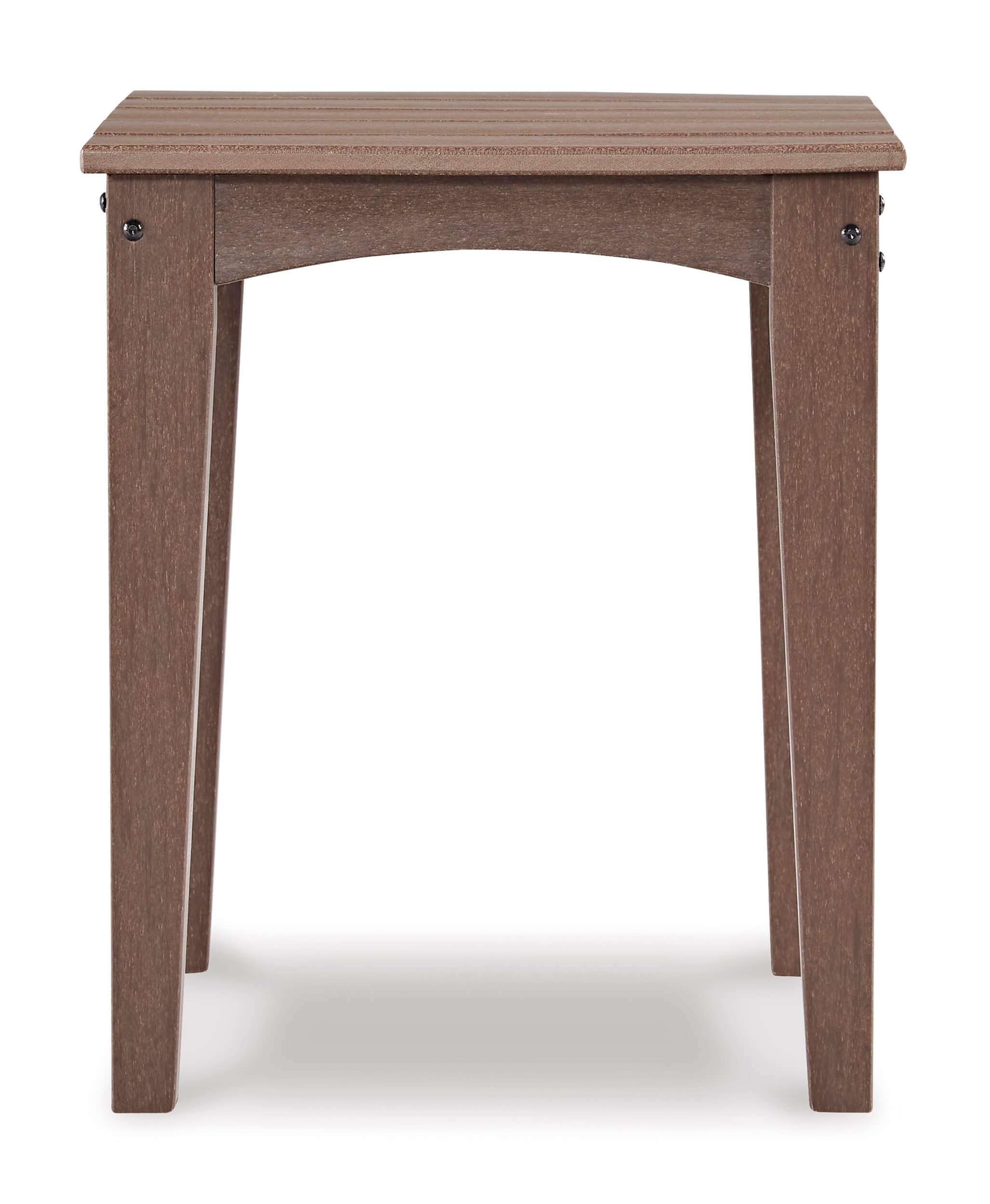 Emmeline Outdoor Square High-Density Polyethylene End Table