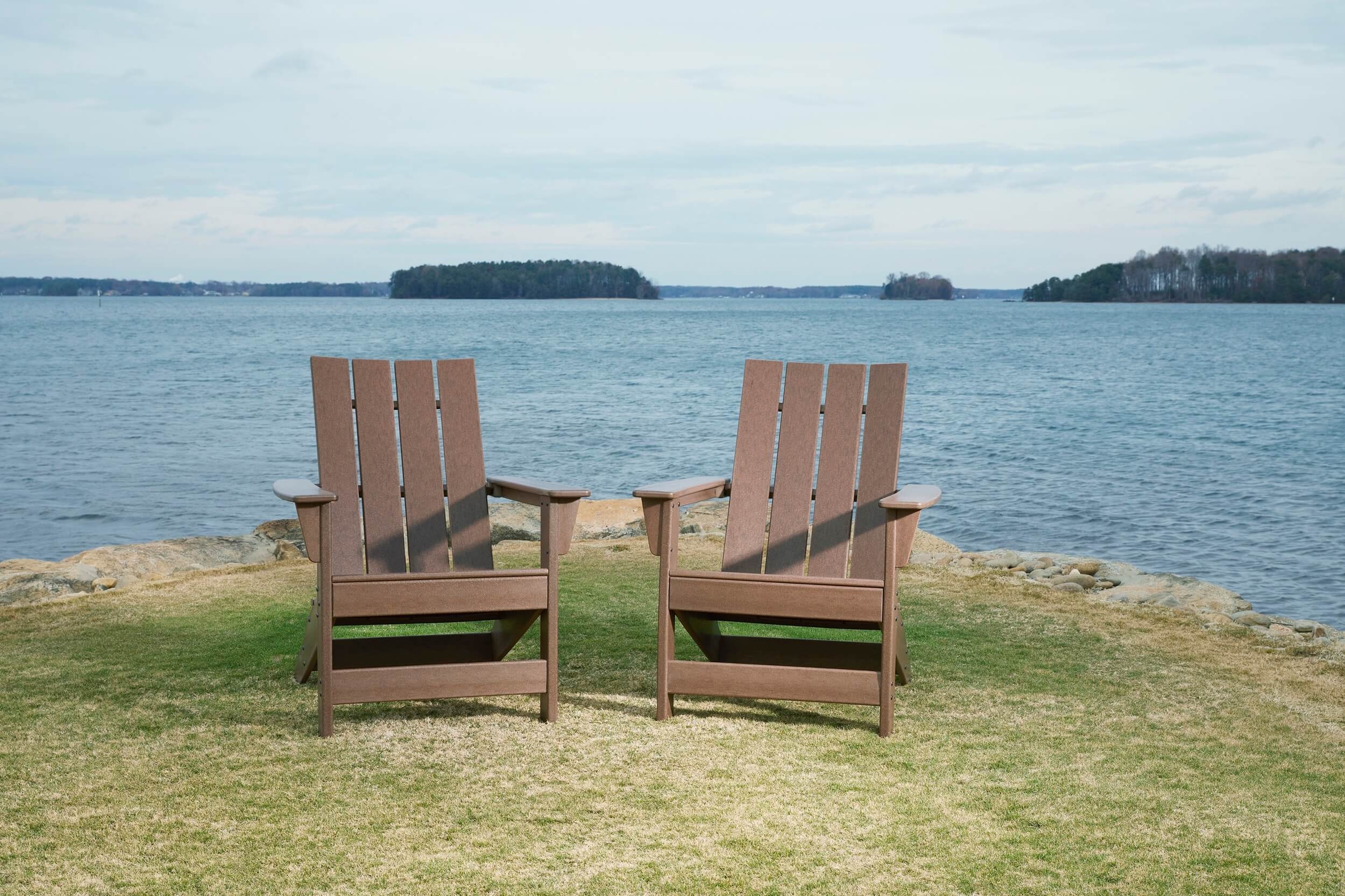Emmeline Outdoor HDP Adirondack Chair
