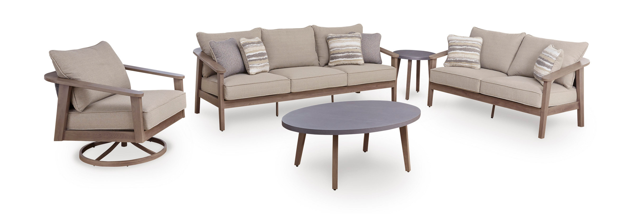 Harmony Headlands Aluminum/Polyester Patio Set