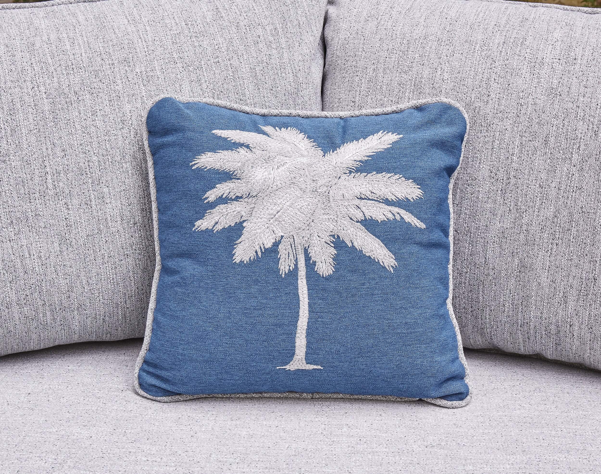 Naples Beach Outdoor Nuvella Fabric/Resin Wicker Loveseat w/Cushion, Right & Left Arm Facing