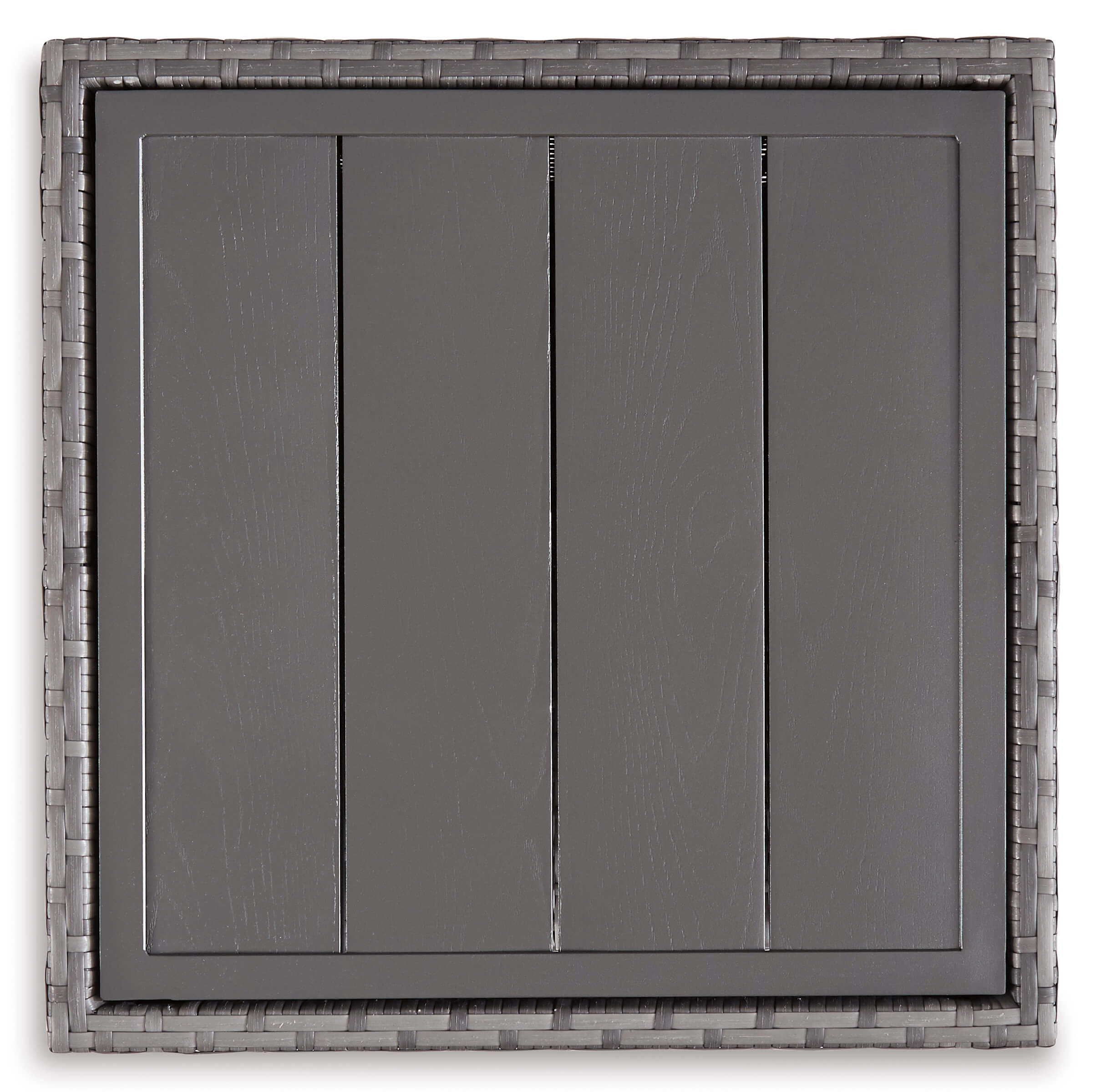 Salem Beach Outdoor Resin Wicker Square End Table