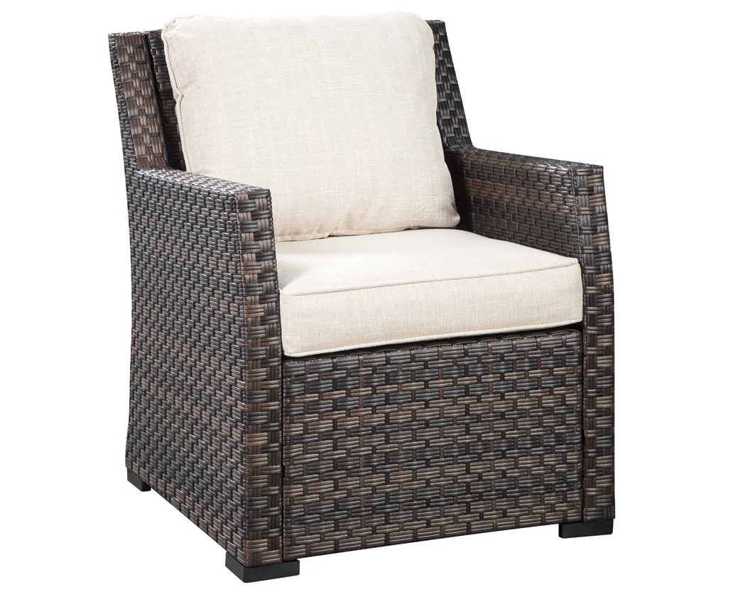 Ashley SM Easy Isle Resin/Fabric Outdoor Dining Set