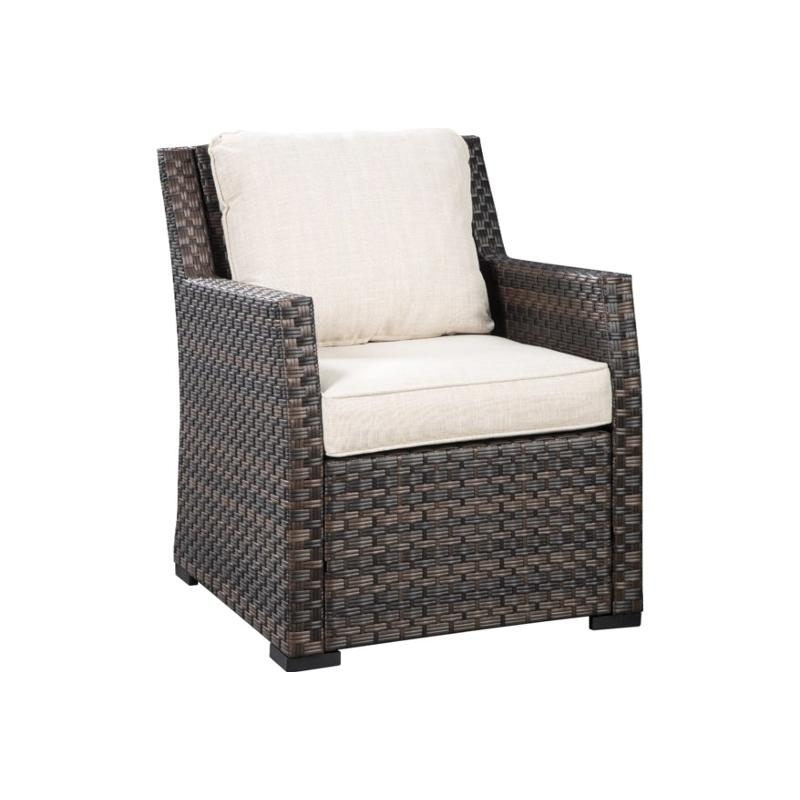 Ashley SM Easy Isle Resin/Fabric Outdoor Dining Set