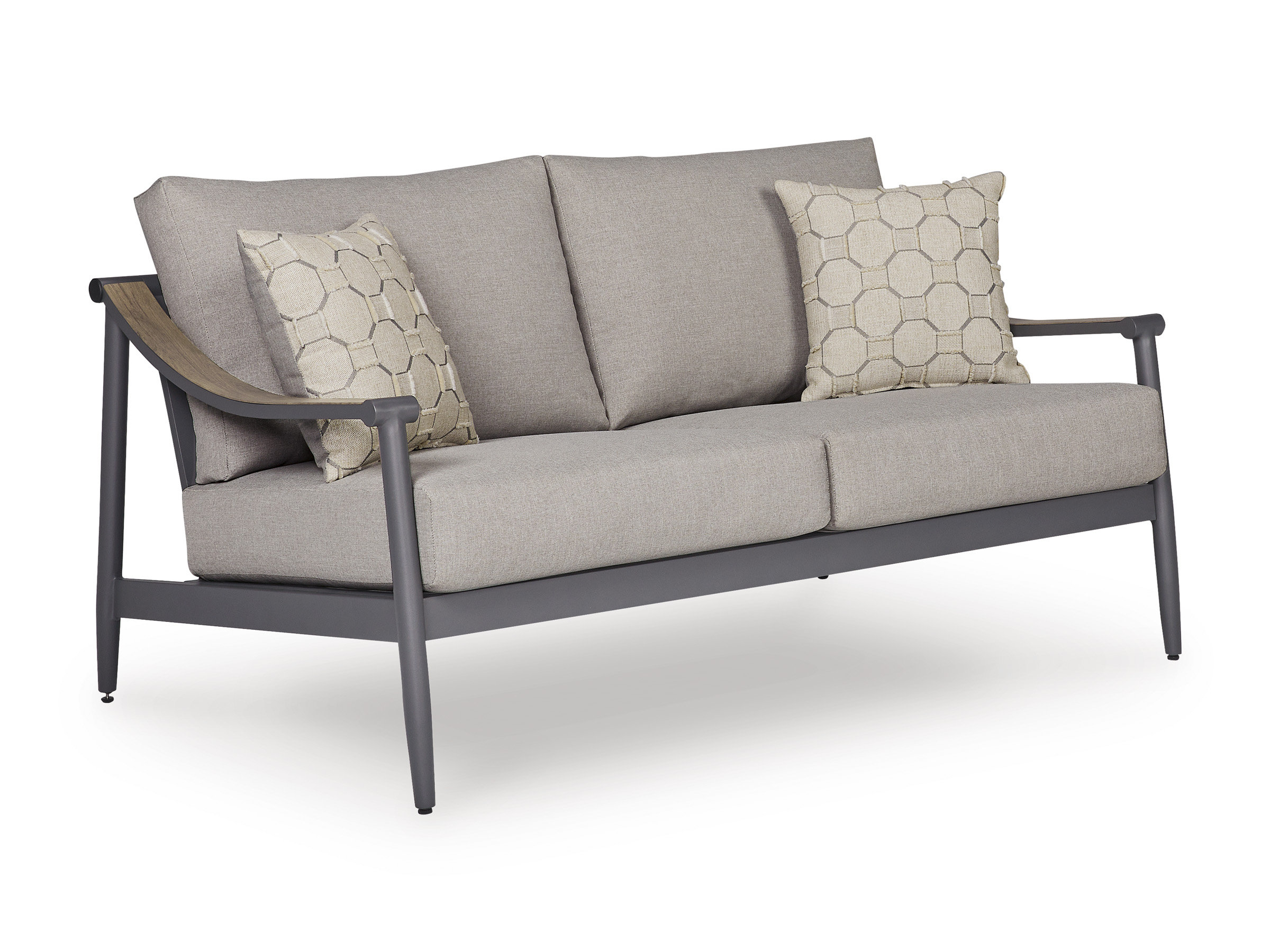 Ocean Beach Aluminum/Polyester Patio Set