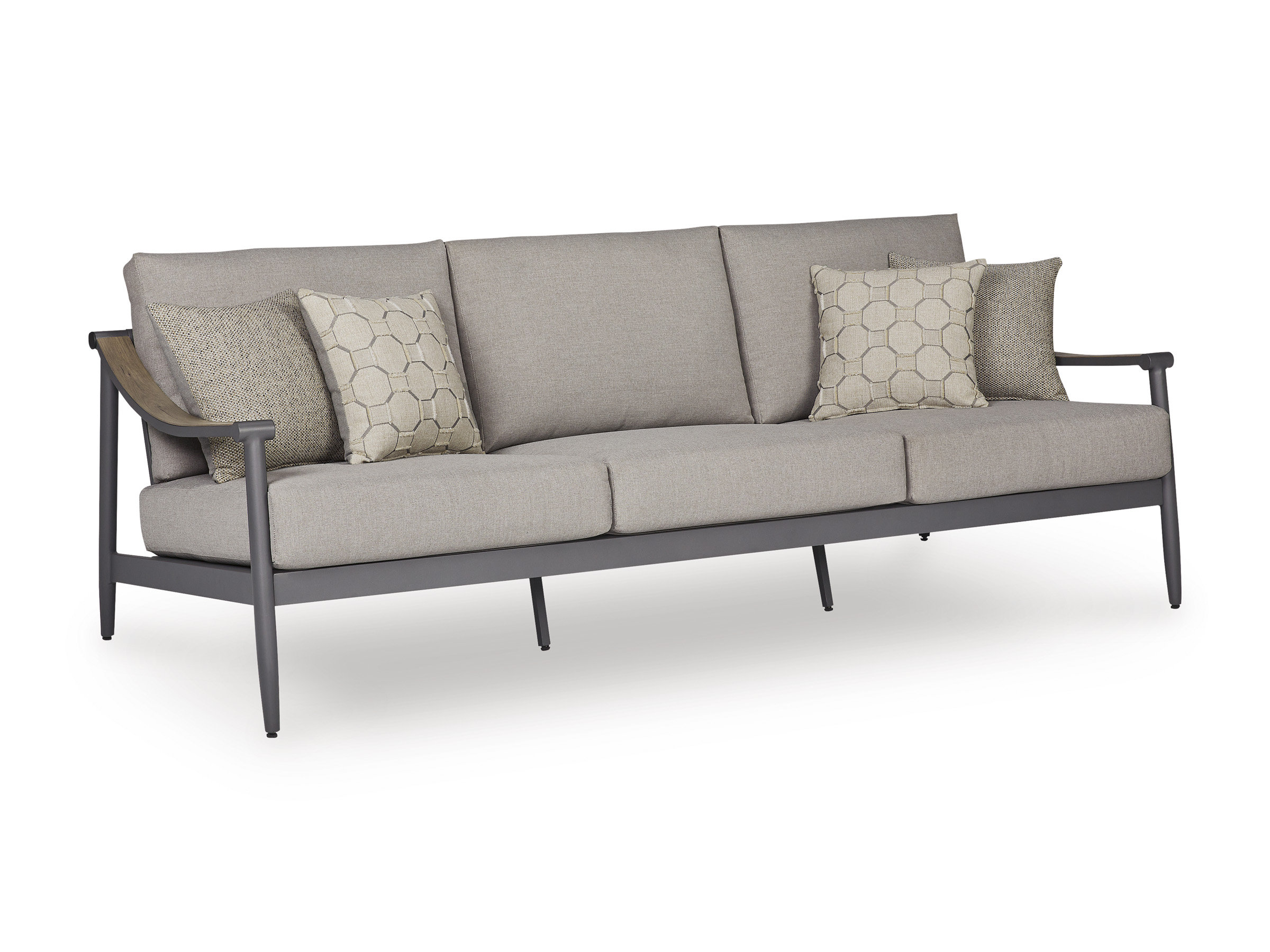 Ocean Beach Aluminum/Polyester Patio Set
