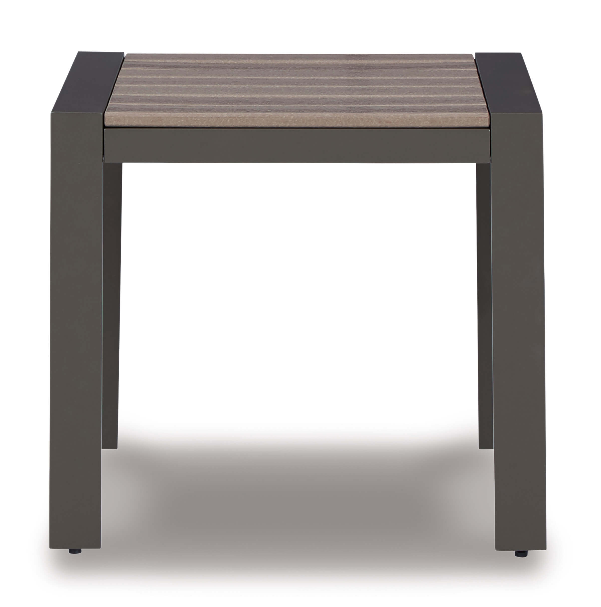 Tropicava Outdoor High-Density Polyethylene Square End Table
