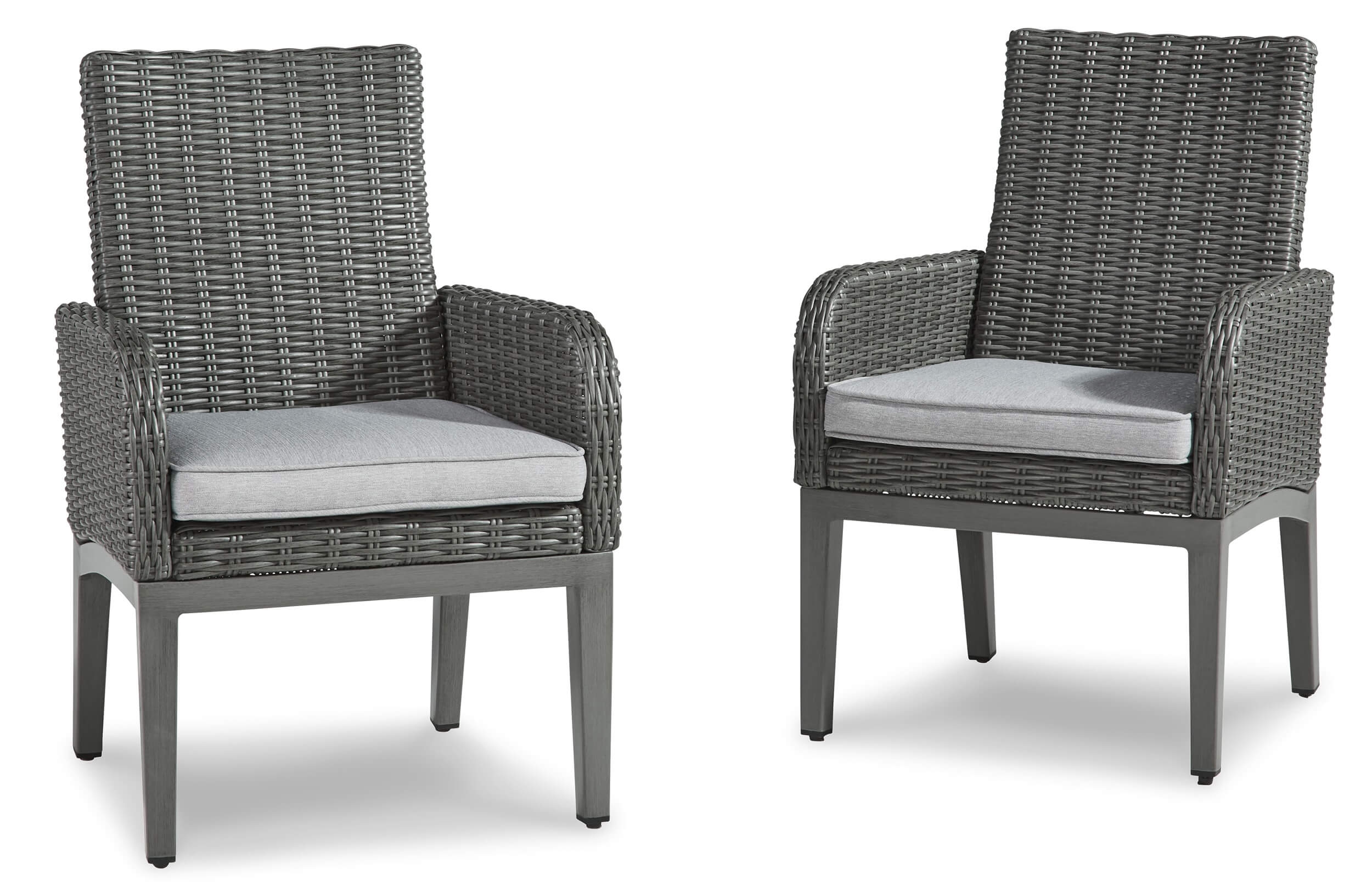 Elite Park Outdoor Nuvella Fabric/Resin Wicker Dining Set