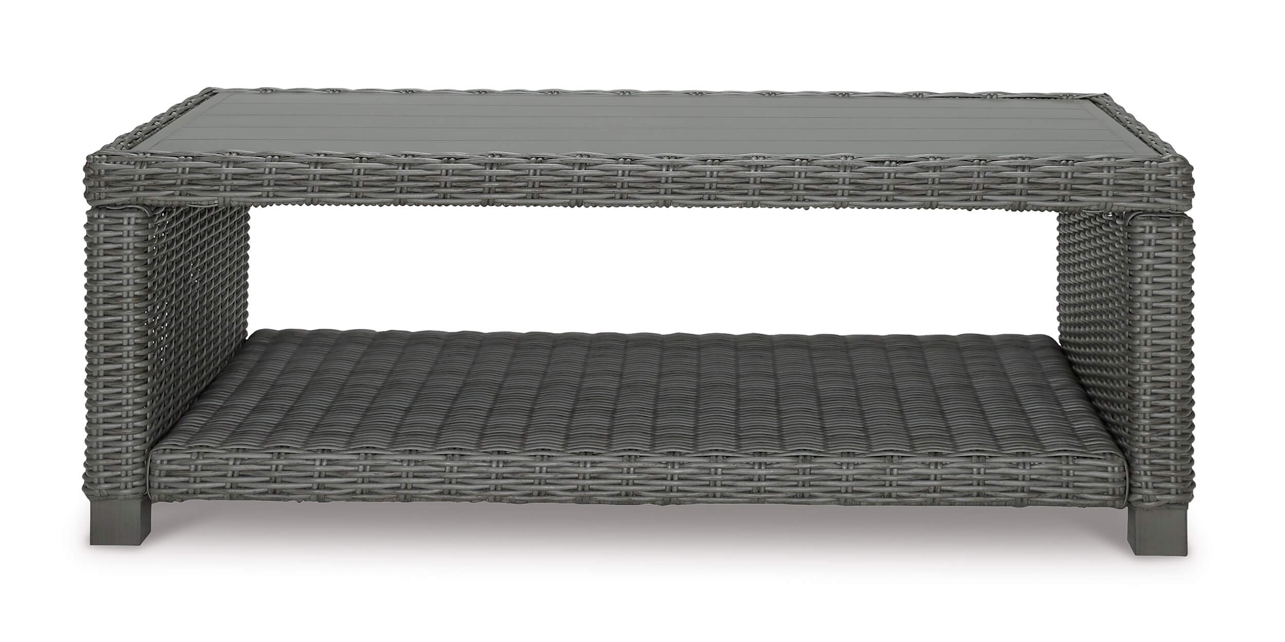 Elite Park Outdoor Resin Wicker Rectangular CoffeeTable