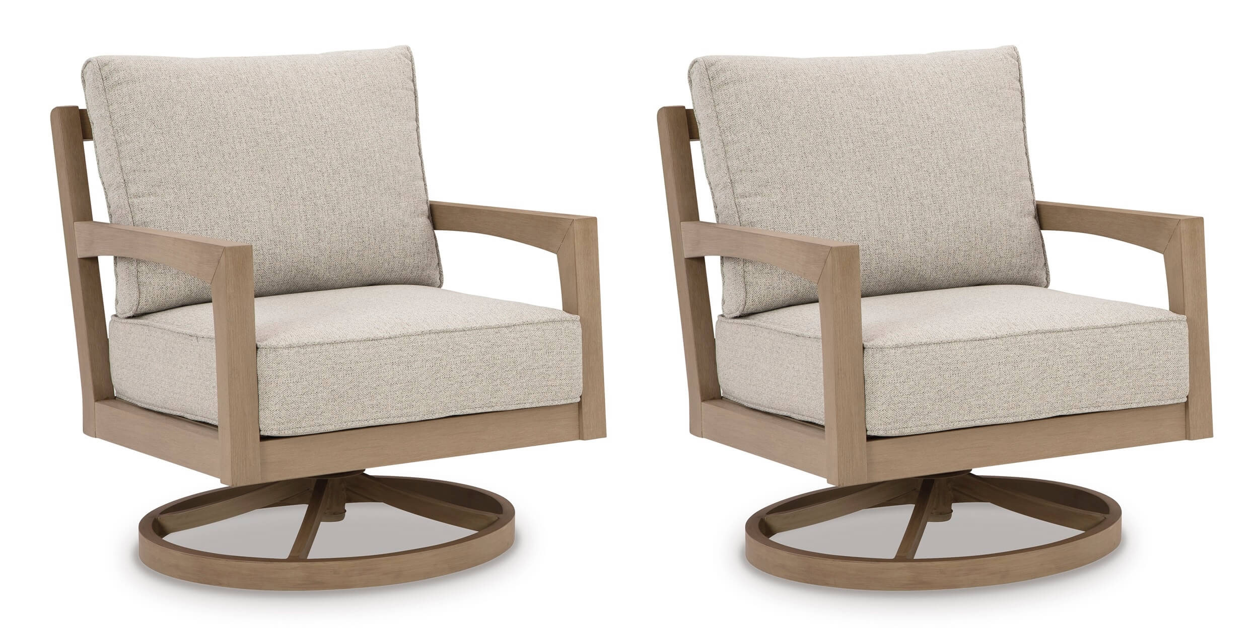 Hallow Creek Nuvella Fabric Outdoor Set