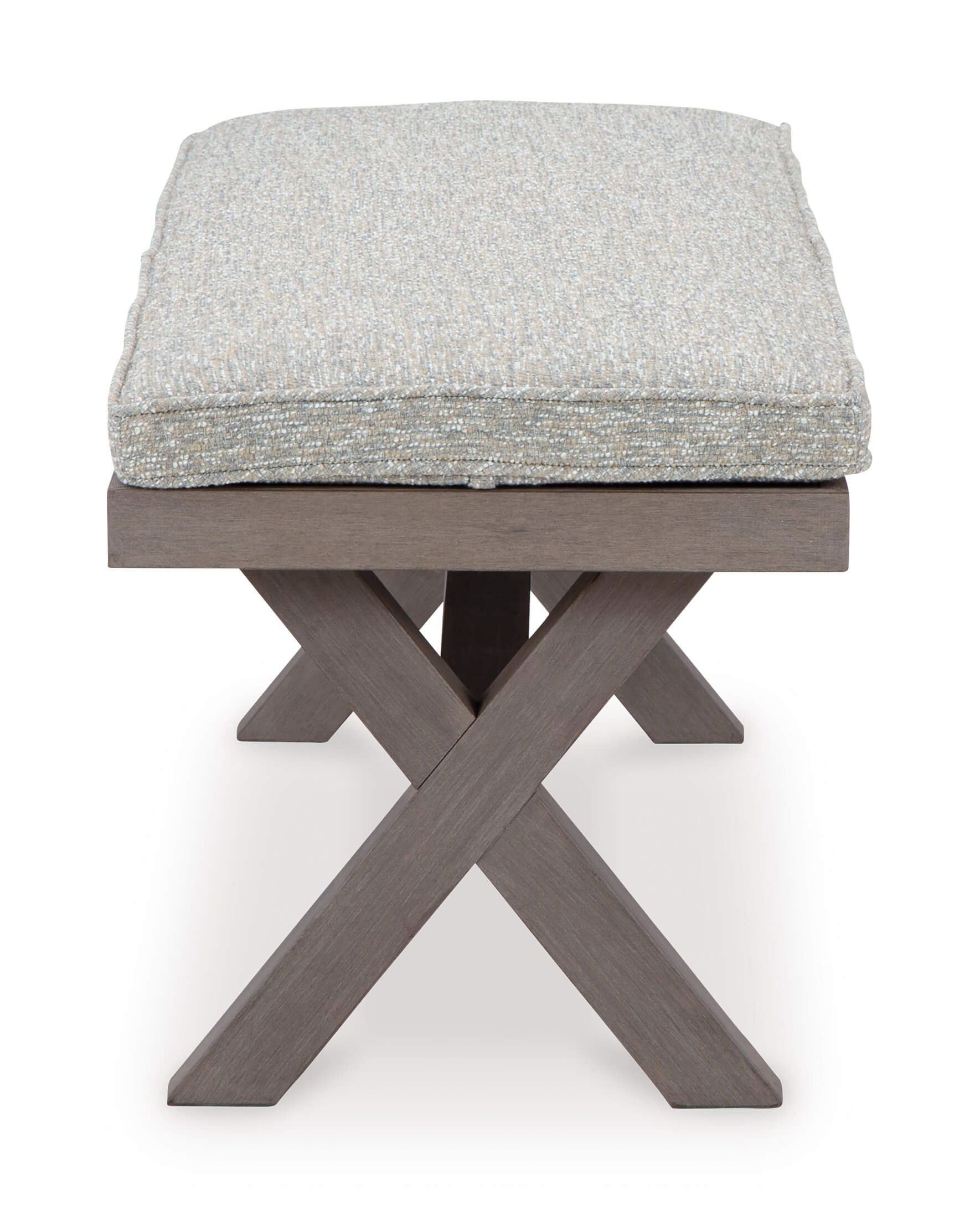 Hillside Barn Outdoor Nuvella Fabric/Weatherwood Dining Set