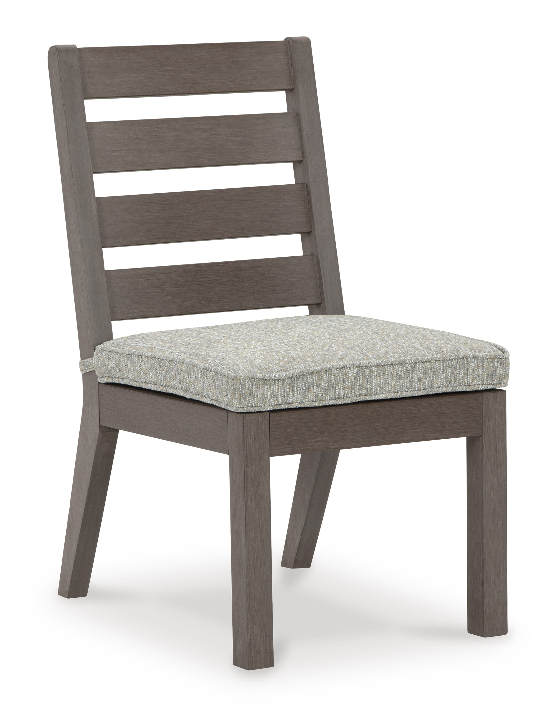 Hillside Barn Outdoor Nuvella Fabric/Weatherwood Side Chair, Set of 2