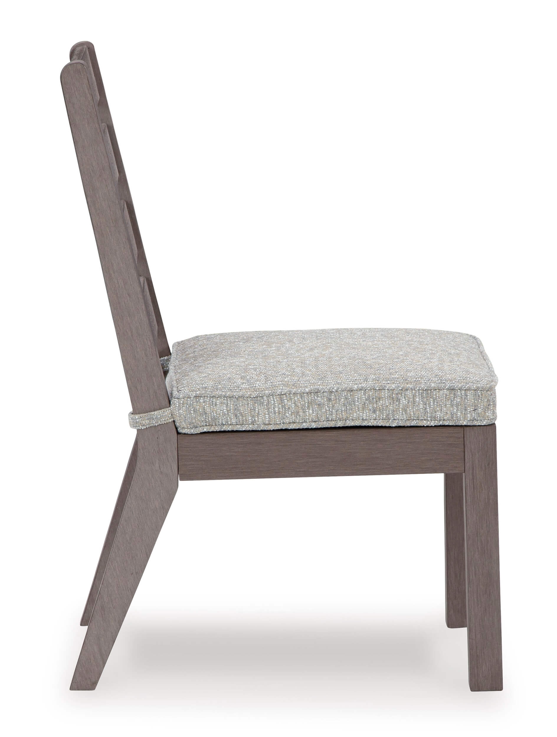 Hillside Barn Outdoor Nuvella Fabric/Weatherwood Side Chair, Set of 2