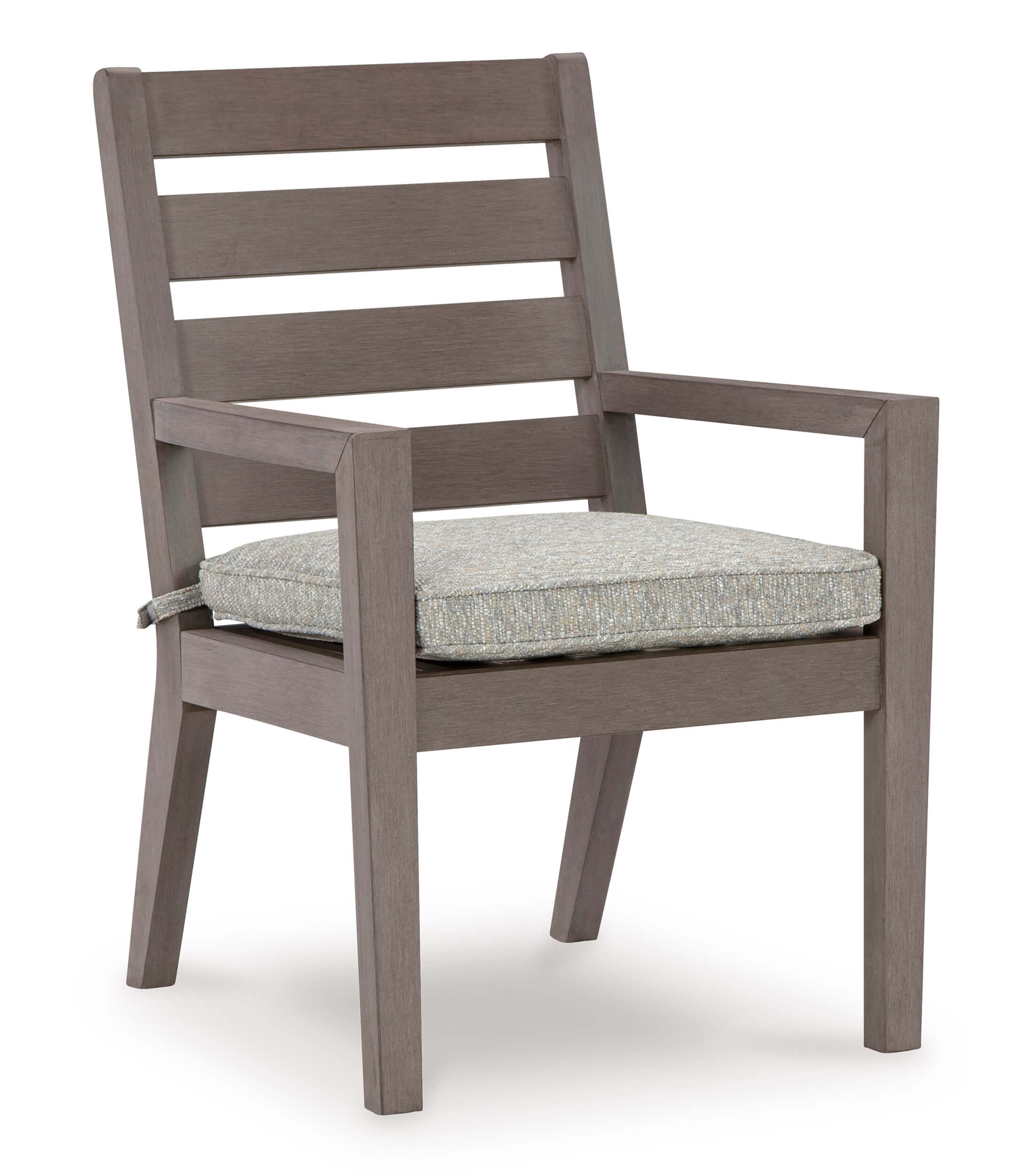 Hillside Barn Outdoor Nuvella Fabric/Weatherwood Dining Set