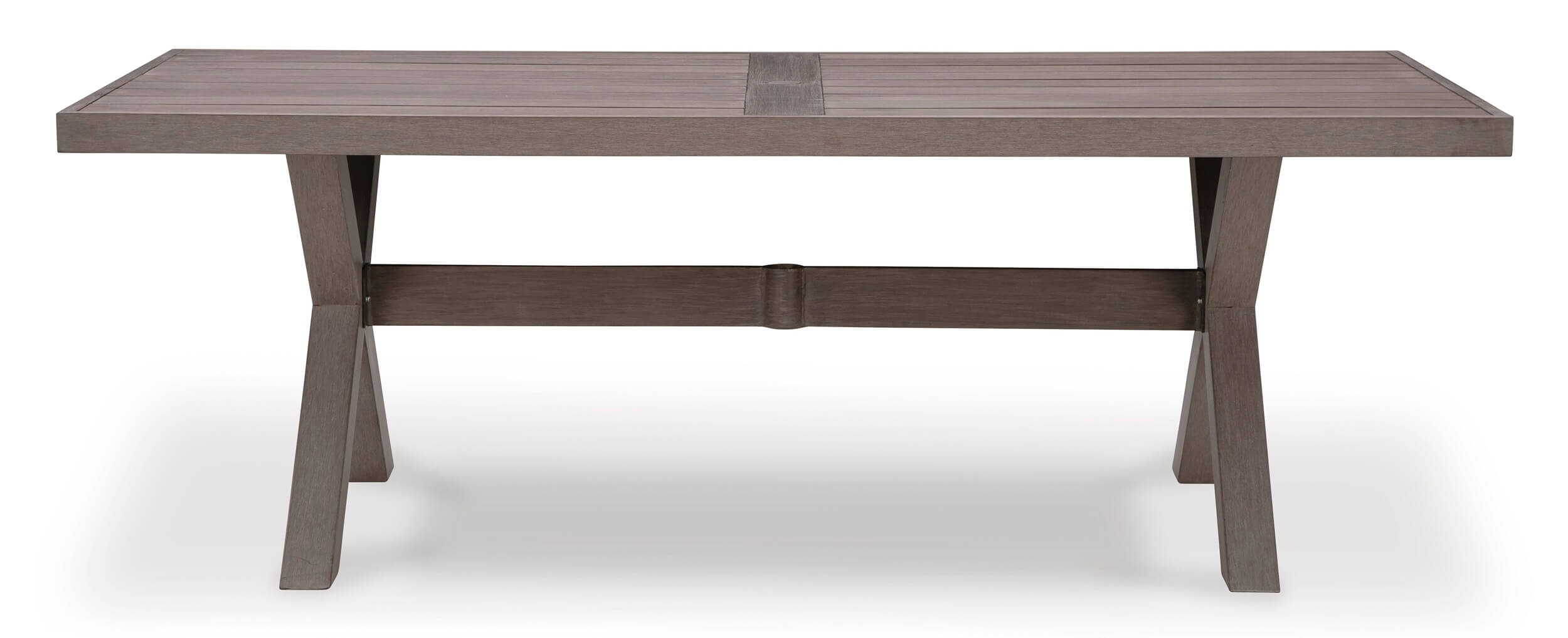 Hillside Barn Outdoor Weatherwood Rectangular Dining Table